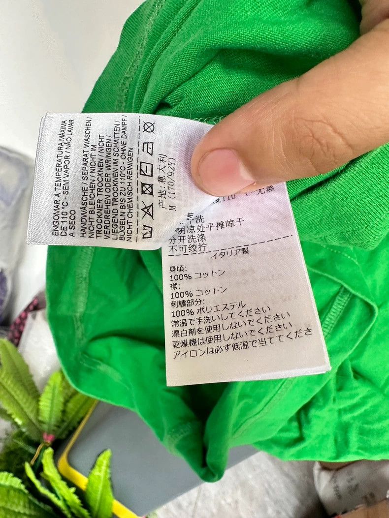 Bottega Veneta Bottega Veneta Classic Green Short Sleeve Tee Size US M / EU 48-50 / 2 - 7 Thumbnail