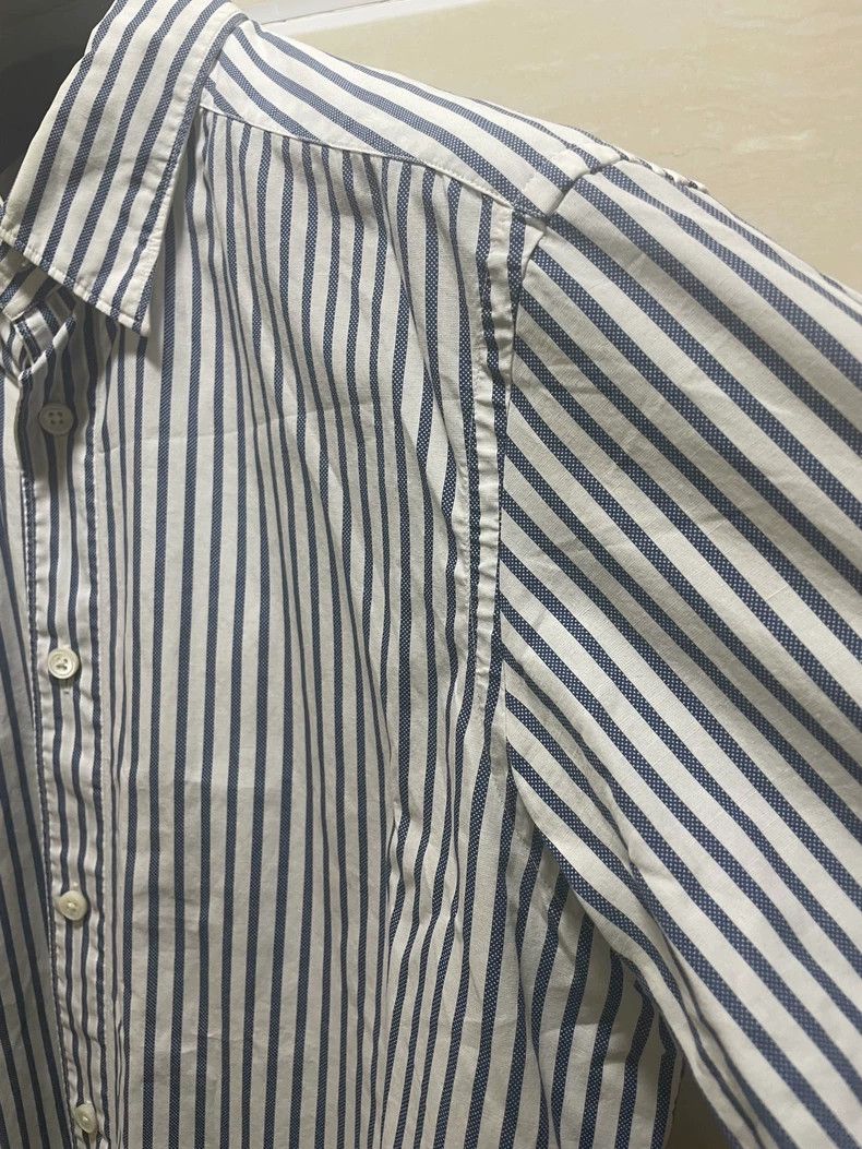 Ermenegildo Zegna Ermenegildo Zegna Men's Short Sleeve Shirt Size US M / EU 48-50 / 2 - 5 Thumbnail