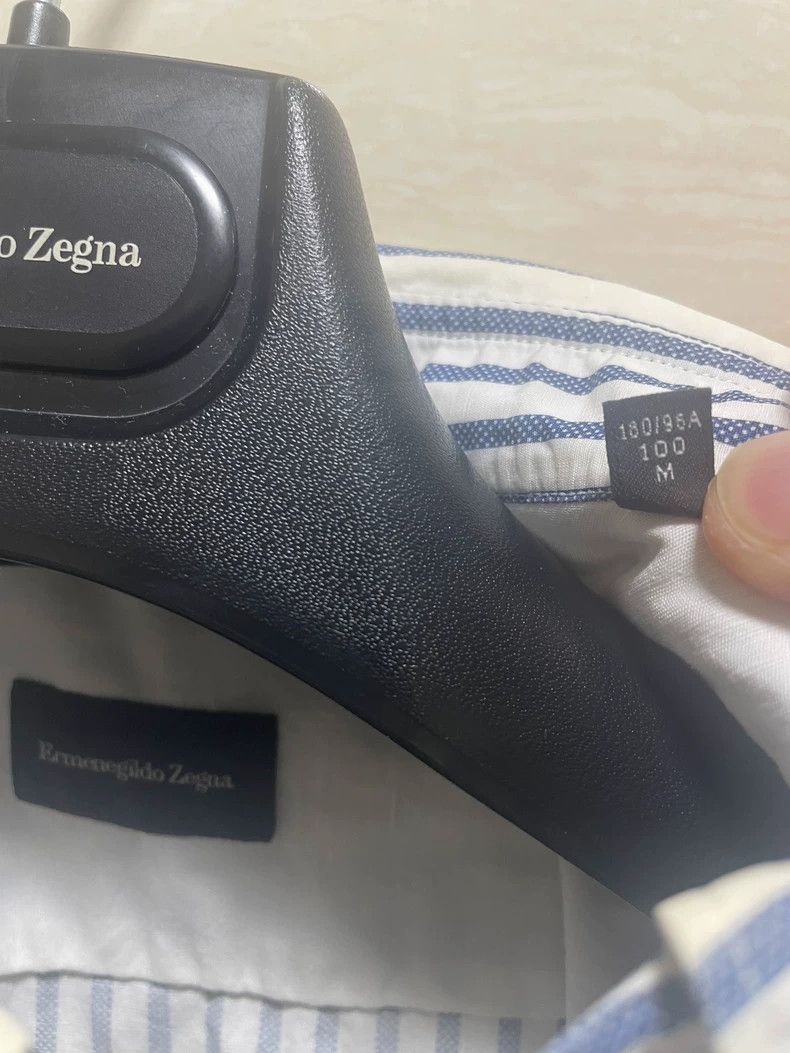 Ermenegildo Zegna Ermenegildo Zegna Men's Short Sleeve Shirt Size US M / EU 48-50 / 2 - 4 Thumbnail