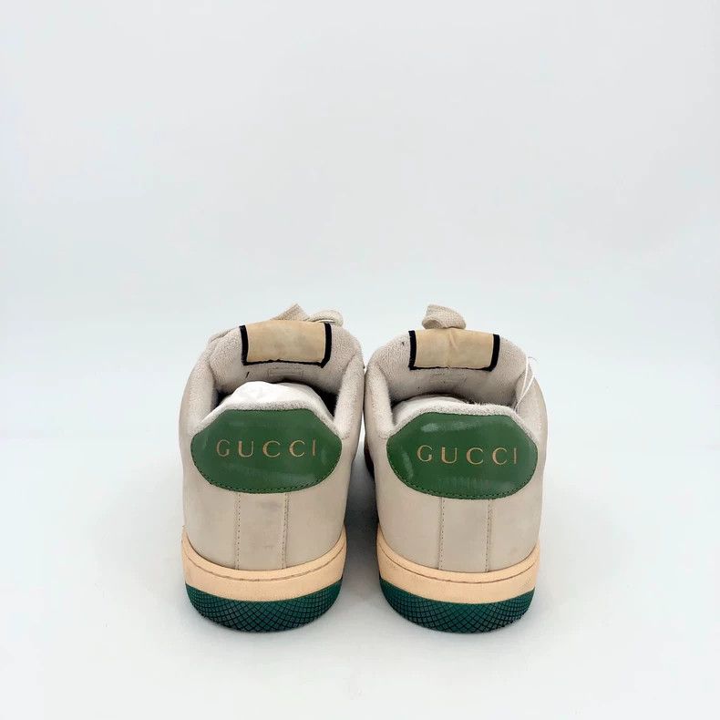 Gucci Gucci Screener Casual Shoes Green Beige Size US 10 / EU 43 - 4 Thumbnail