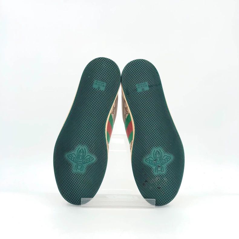 Gucci Gucci Screener Casual Shoes Green Beige Size US 10 / EU 43 - 5 Thumbnail