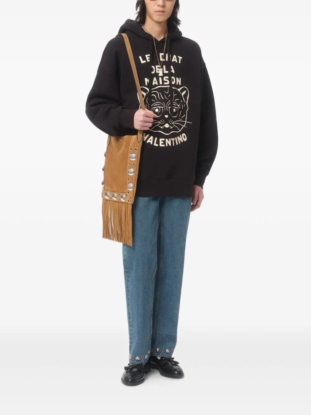 Valentino `Le Chat De La Maison` Sweatshirt Size US L / EU 52-54 / 3 - 2 Thumbnail