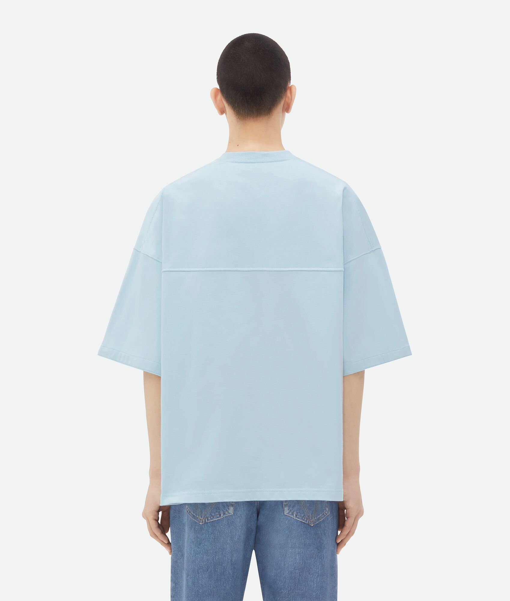 Bottega Veneta jersey oversized t-shirt Size US L / EU 52-54 / 3 - 3 Thumbnail