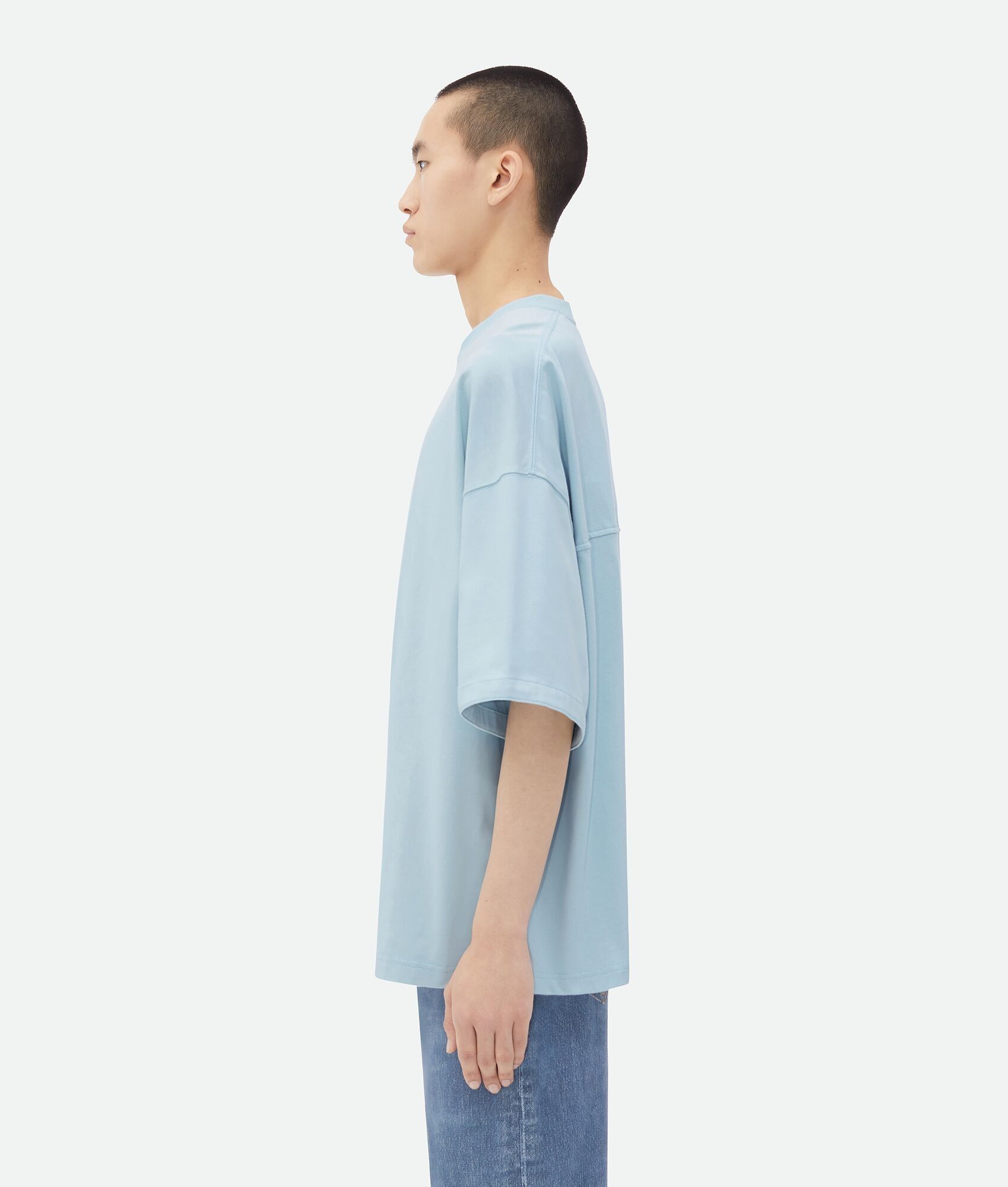 Bottega Veneta jersey oversized t-shirt Size US XL / EU 56 / 4 - 2 Thumbnail