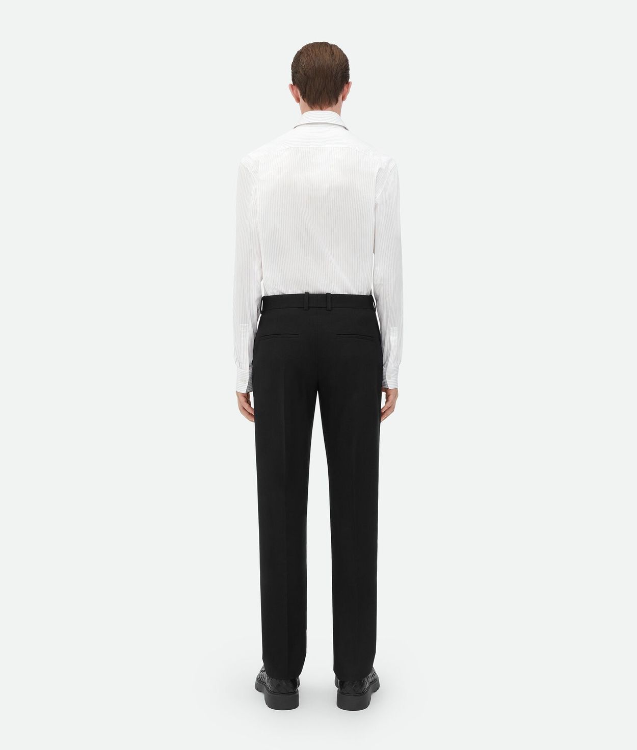 Bottega Veneta structured cotton pants Size US 34 / EU 50 - 3 Thumbnail