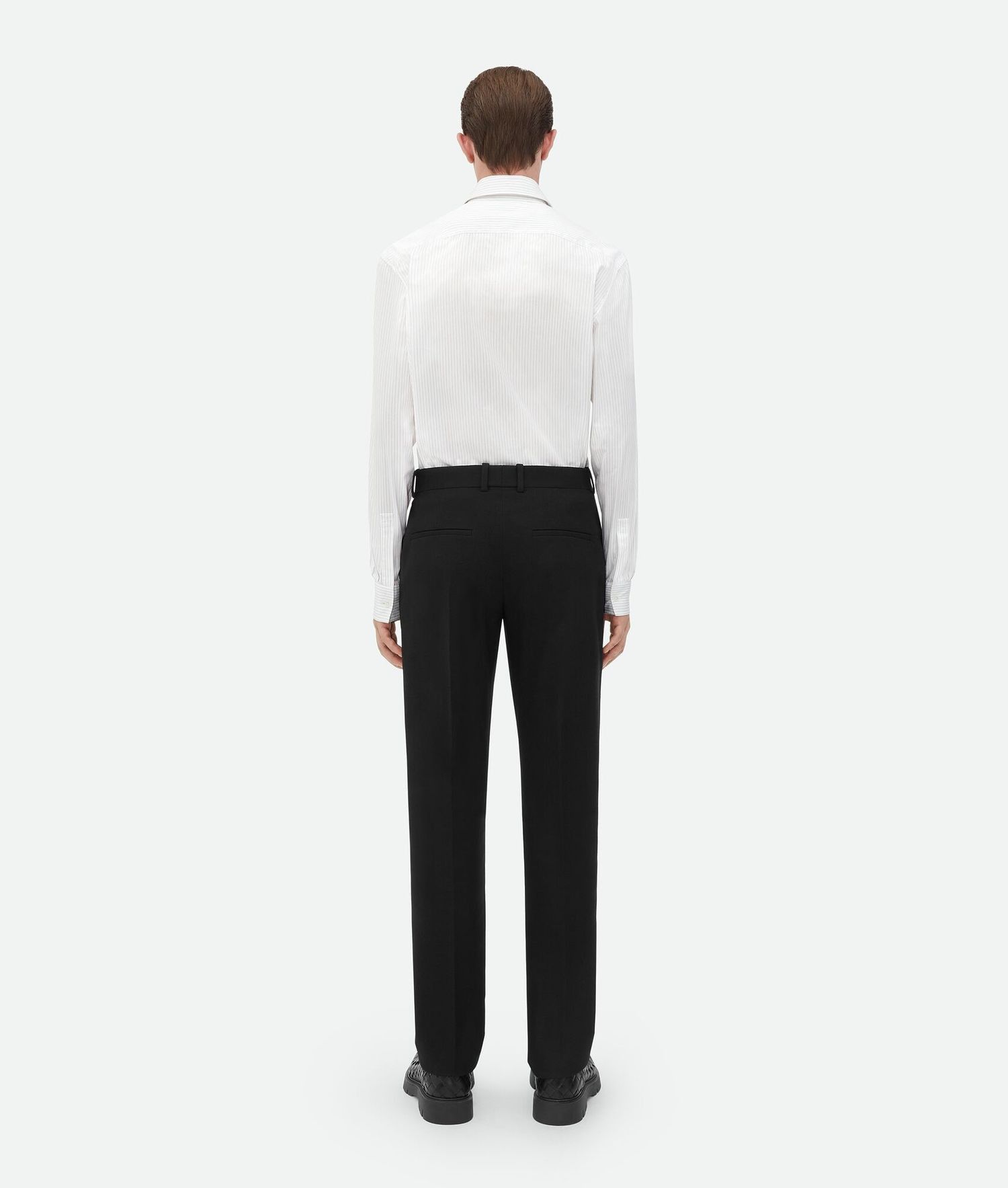 Bottega Veneta structured cotton pants Size US 36 / EU 52 - 3 Thumbnail