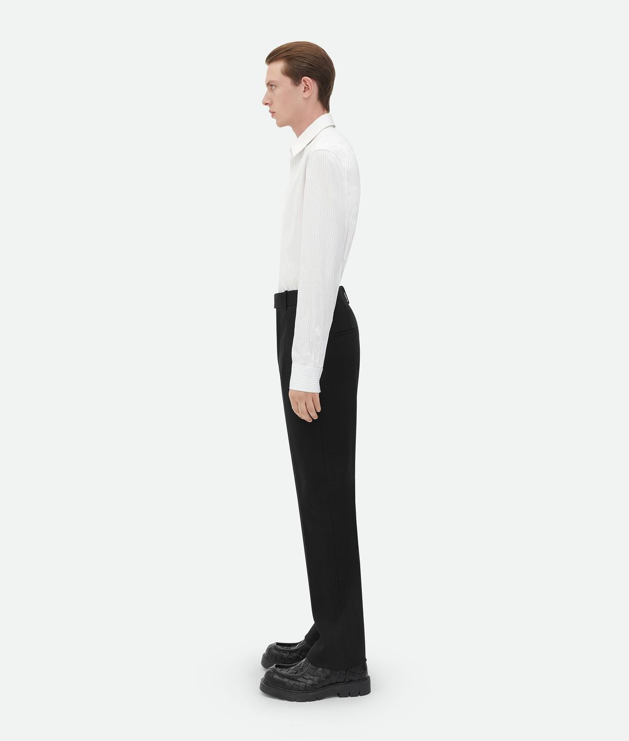Bottega Veneta structured cotton pants Size US 36 / EU 52 - 2 Thumbnail
