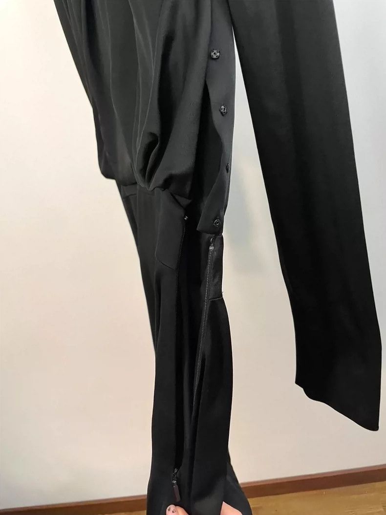 Yves Saint Laurent YSL Silk Long Sleeve Dress Size 36 Size US 36 / EU 52 - 7 Thumbnail