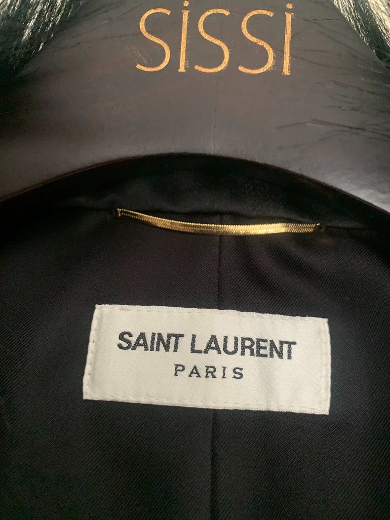 Yves Saint Laurent YSL Silk Fur Autumn Winter Short Jacket Size US S / EU 44-46 / 1 - 2 Thumbnail