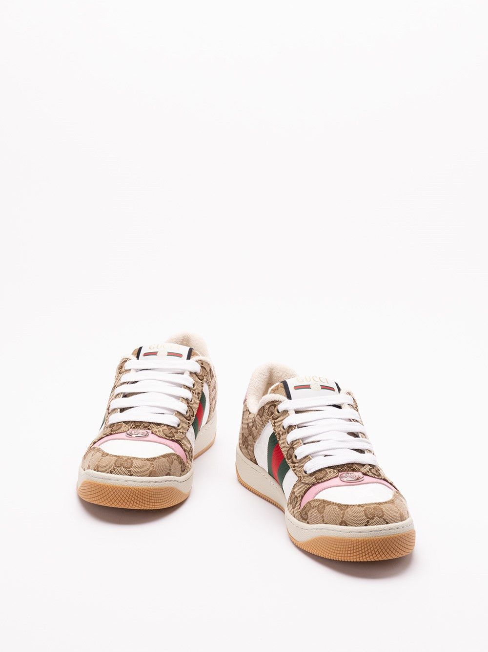 Gucci `Screener GG` Sneakers With `Web` Size US 8.5 / IT 38.5 - 2 Thumbnail
