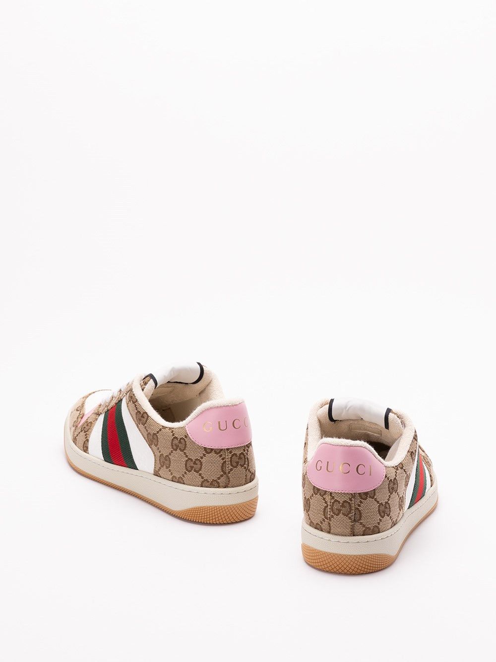 Gucci `Screener GG` Sneakers With `Web` Size US 8.5 / IT 38.5 - 3 Thumbnail