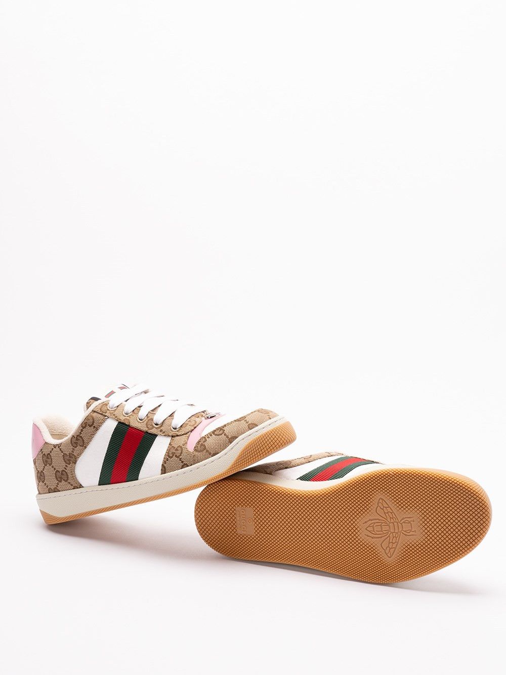 Gucci `Screener GG` Sneakers With `Web` Size US 8.5 / IT 38.5 - 4 Thumbnail
