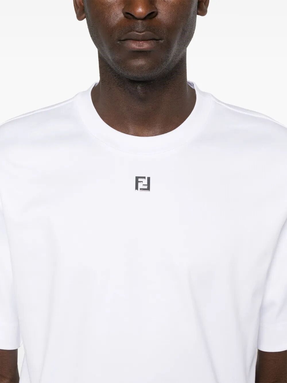 Fendi `FF Metal` T-Shirt Size US M / EU 48-50 / 2 - 3 Thumbnail