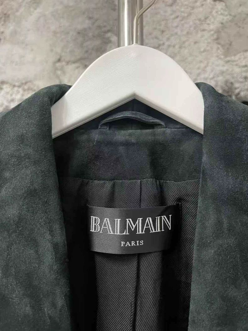 Balmain Balmain Suede Blazer Size 34 for Sale Size US XS / EU 42 / 0 - 6 Thumbnail