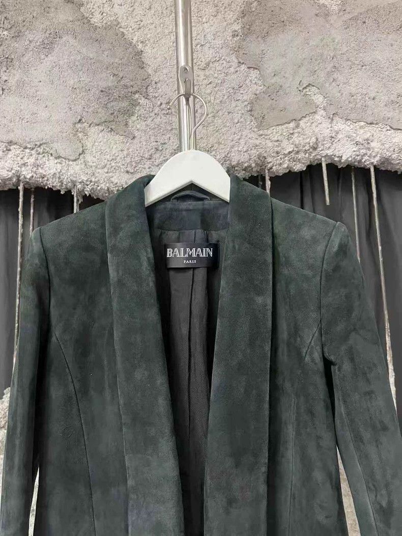 Balmain Balmain Suede Blazer Size 34 for Sale Size US XS / EU 42 / 0 - 5 Thumbnail