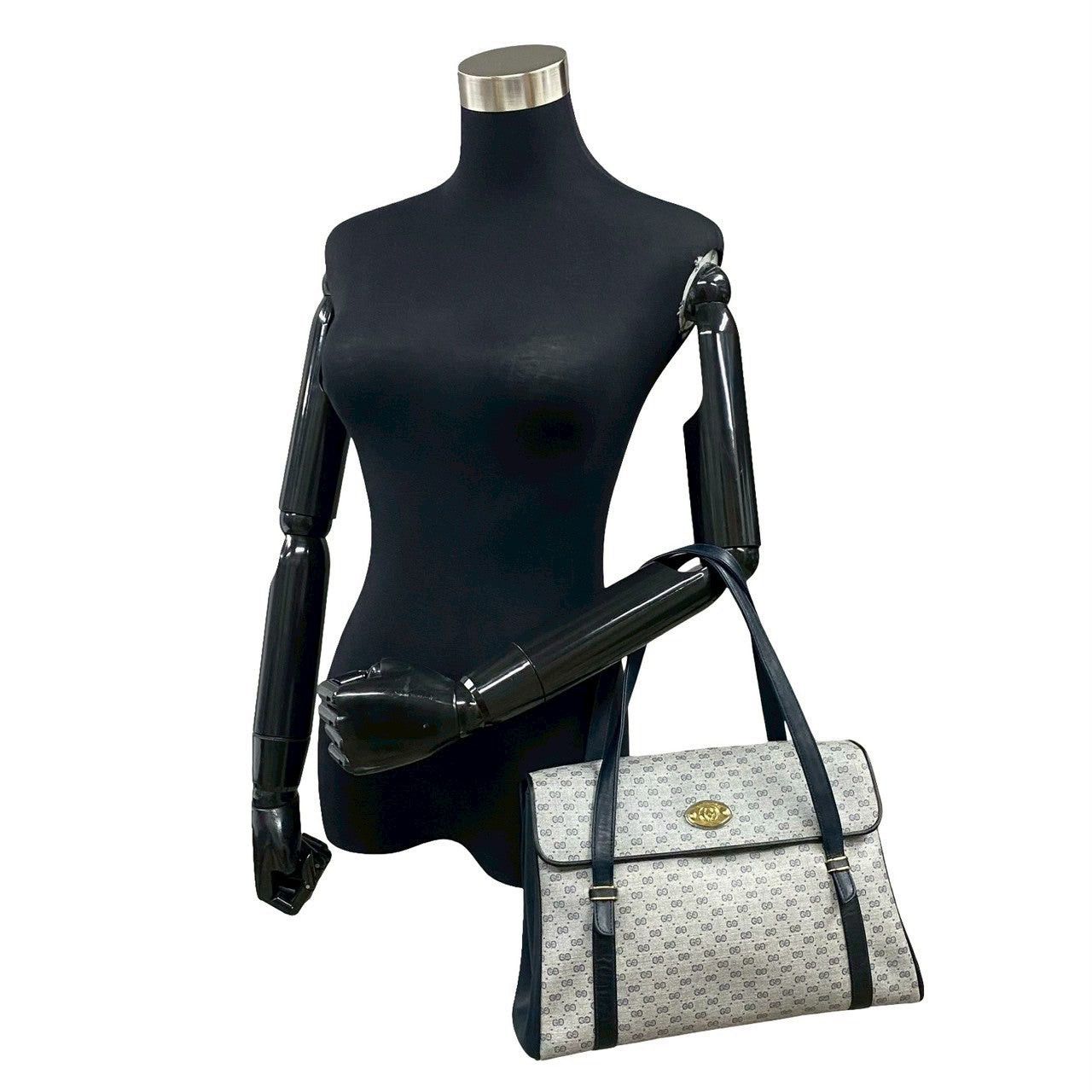 Gucci Gucci Handbag Blue Leather Size ONE SIZE - 2 Thumbnail