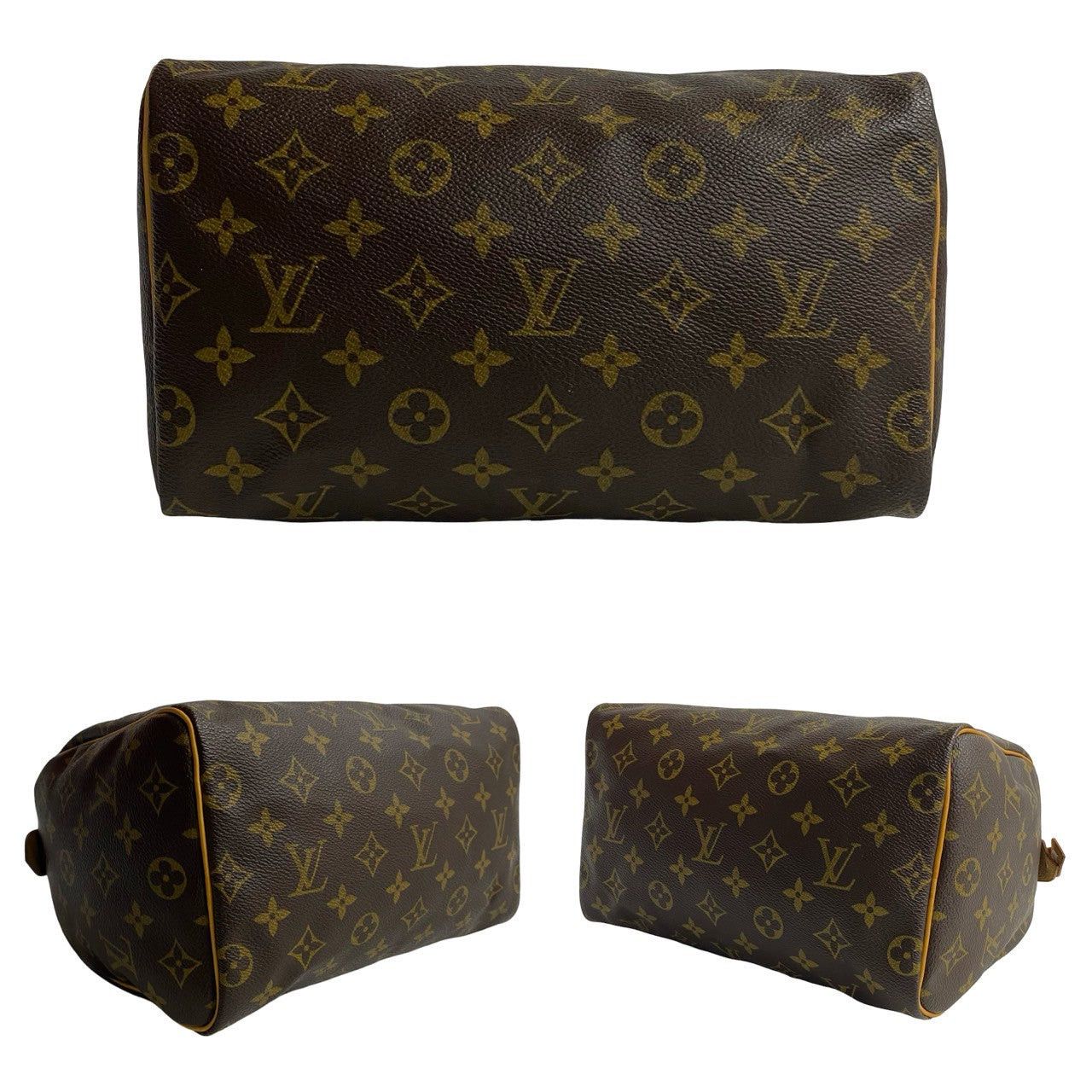Louis Vuitton Louis Vuitton Handbag Brown Leather Size ONE SIZE - 6 Thumbnail