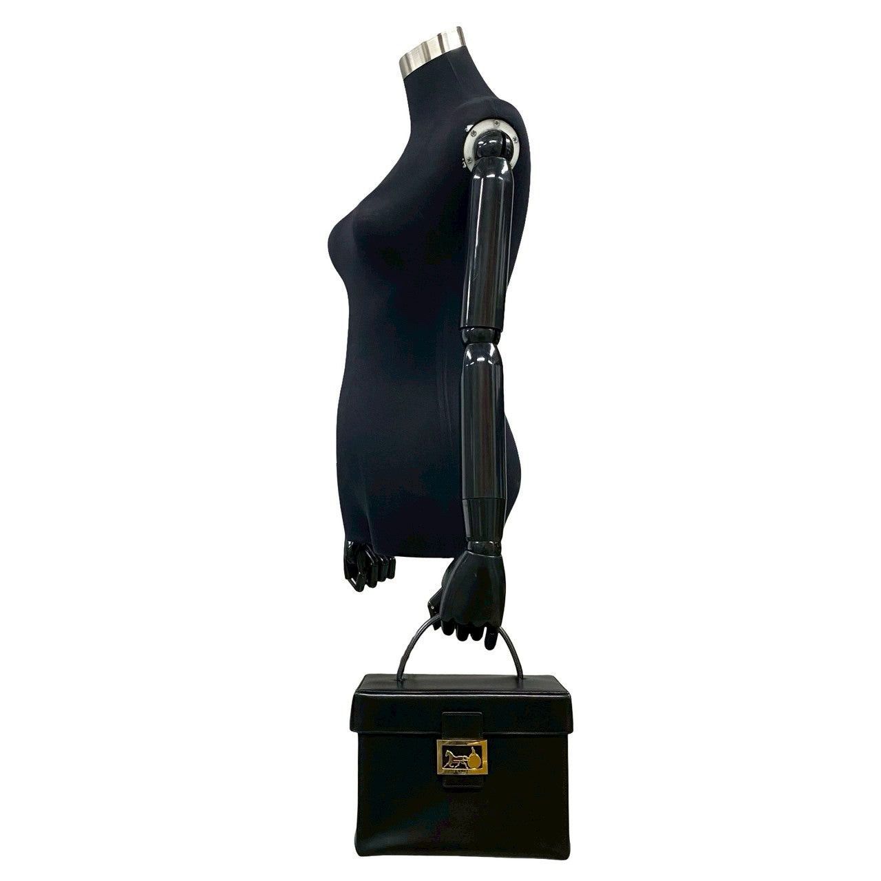 Celine Celine Handbag Black Leather Size ONE SIZE - 2 Thumbnail