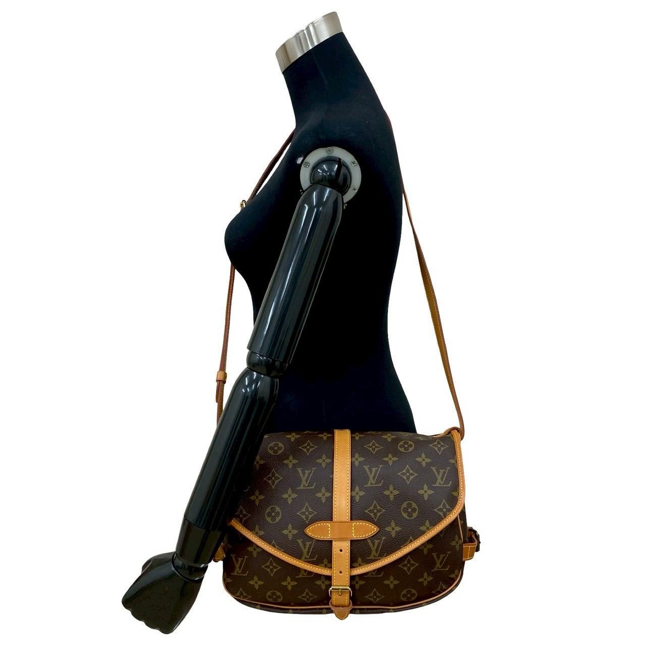 Louis Vuitton Louis Vuitton Shoulder Bag Brown Leather Size ONE SIZE - 2 Thumbnail