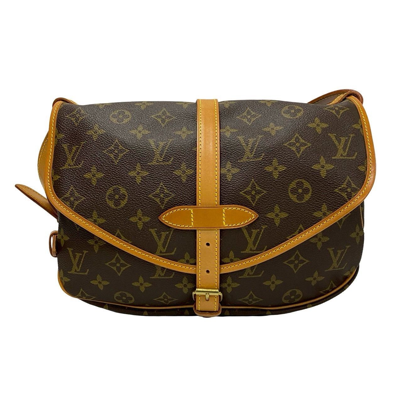 Louis Vuitton Louis Vuitton Shoulder Bag Brown Leather Size ONE SIZE - 3 Thumbnail