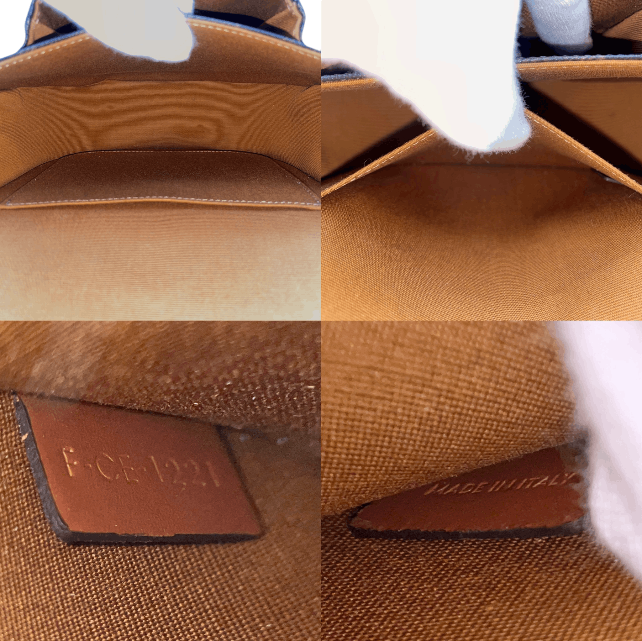 Celine Great Condition Celine Medium Folco Bag In Triomphe Canvas &Amp; Calfskin Crossbody Shoulder Size ONE SIZE - 16 Thumbnail