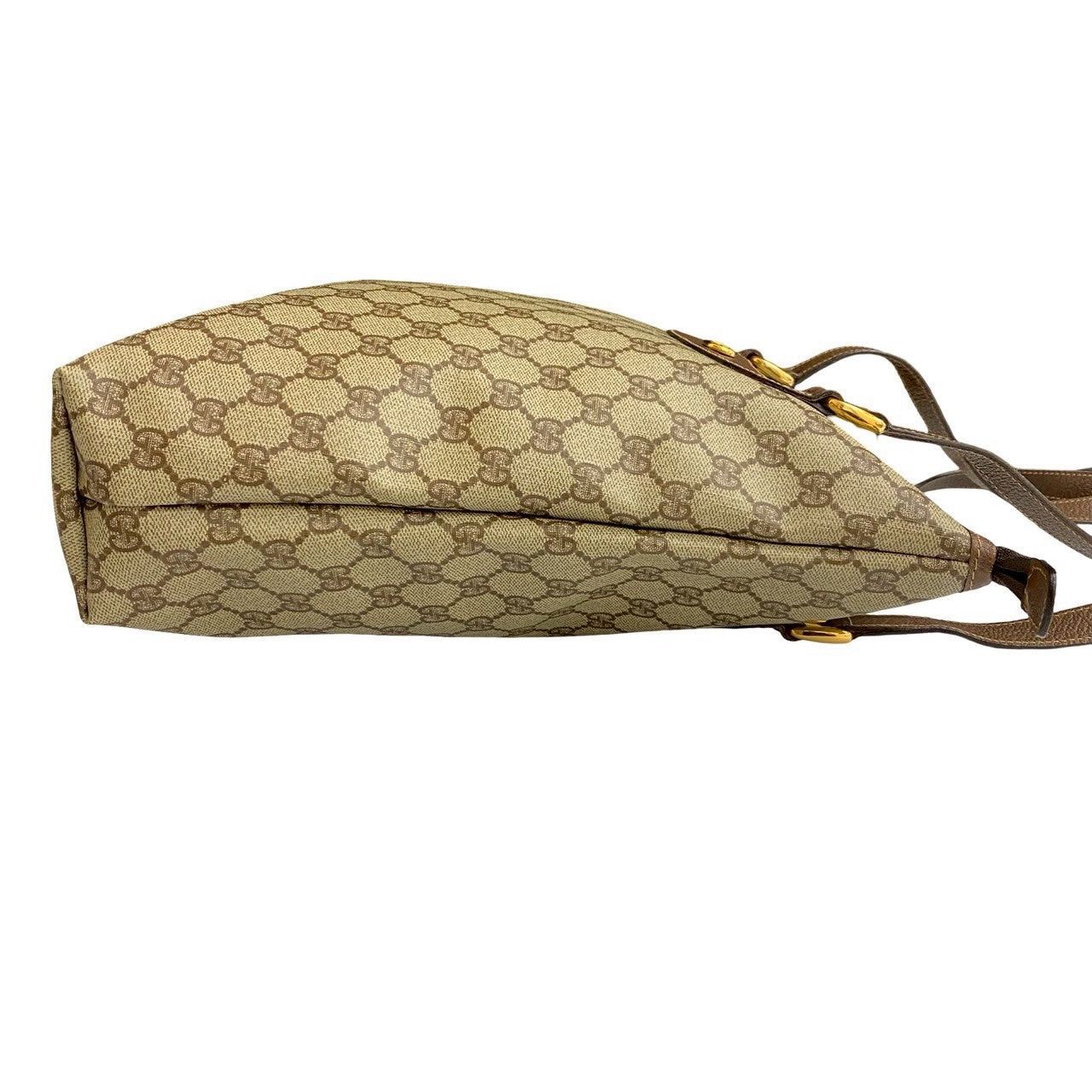Gucci Gucci Tote Bag Brown Leather Size ONE SIZE - 6 Thumbnail
