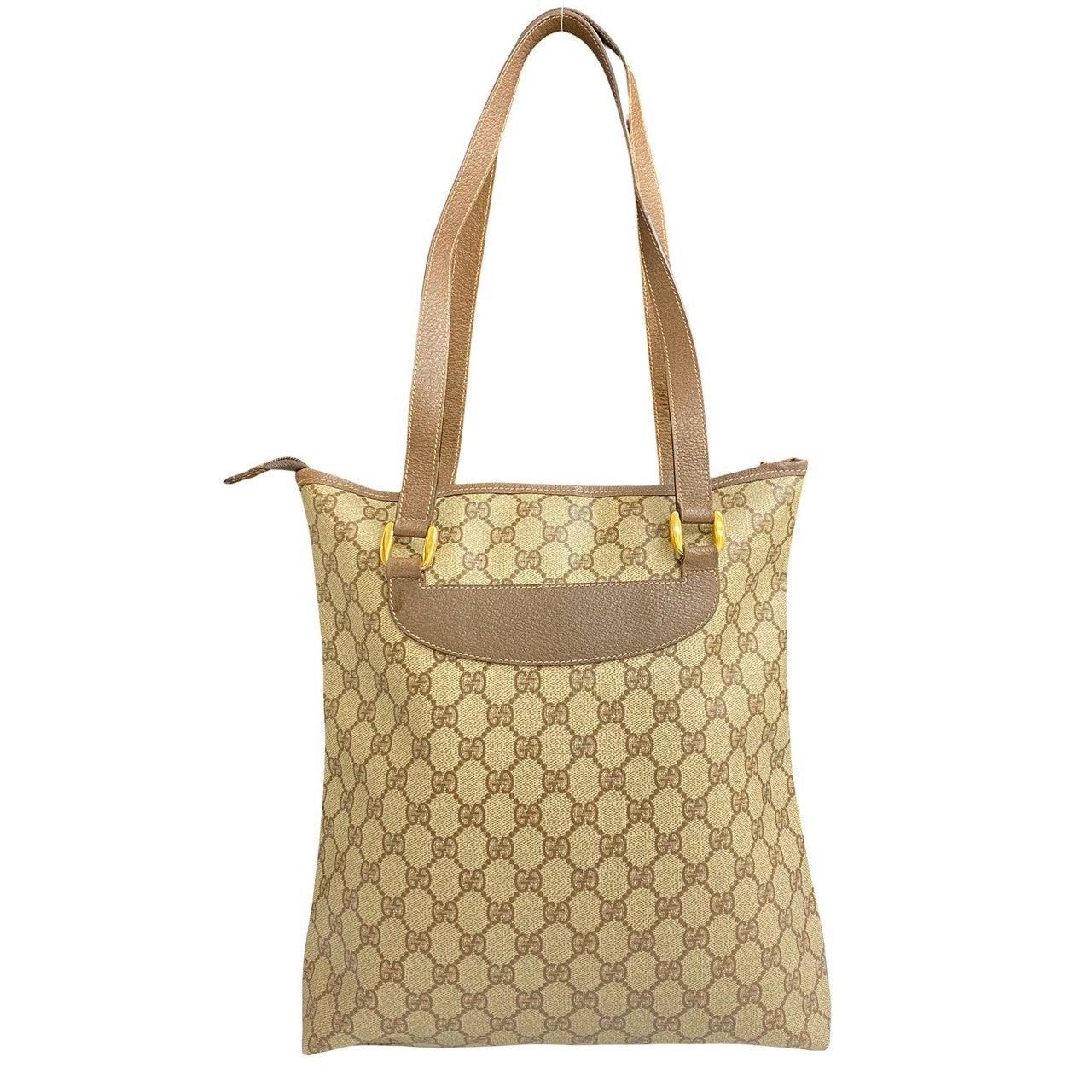 Gucci Gucci Tote Bag Brown Leather Size ONE SIZE - 3 Thumbnail