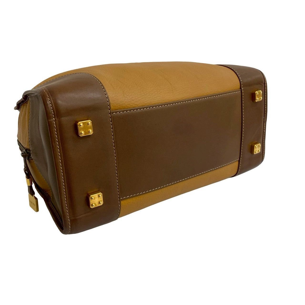 Loewe Loewe Handbag Brown Leather Size ONE SIZE - 7 Thumbnail