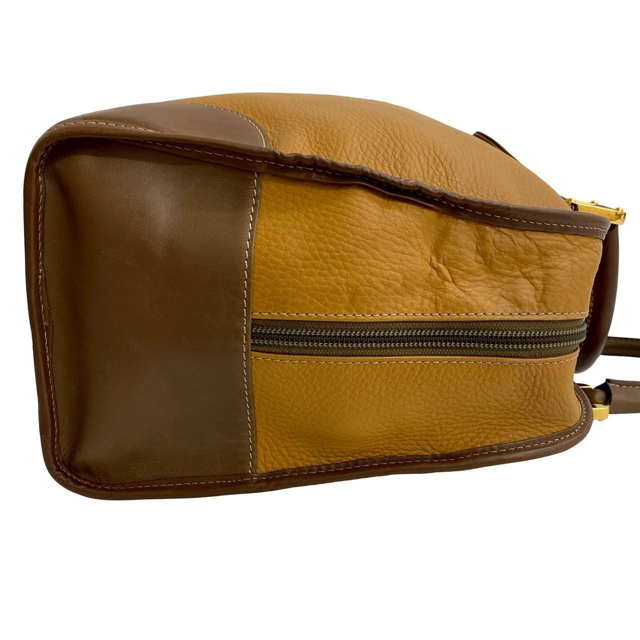 Loewe Loewe Handbag Brown Leather Size ONE SIZE - 6 Thumbnail
