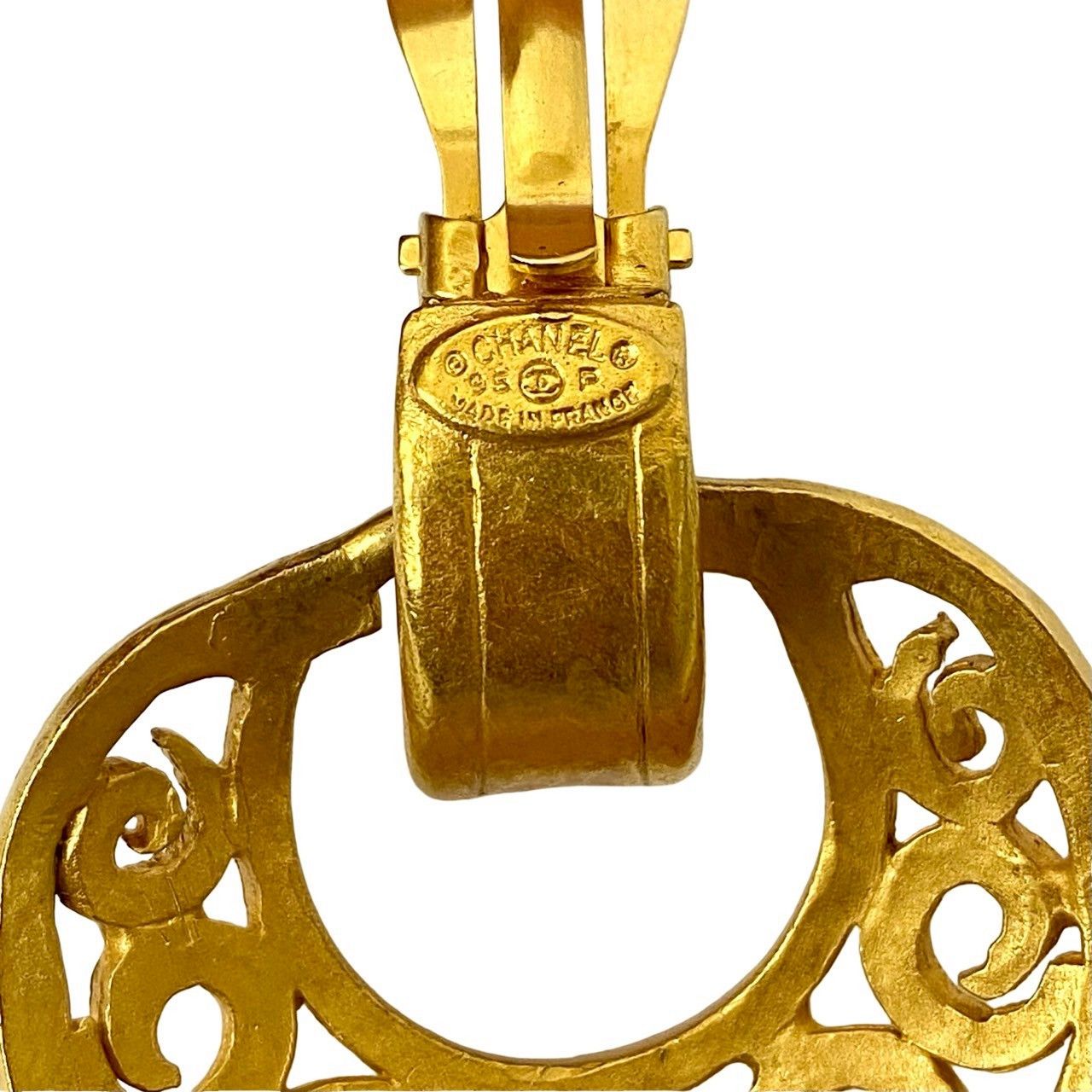 Chanel Chanel Earrings Gold Plated Size ONE SIZE - 2 Thumbnail