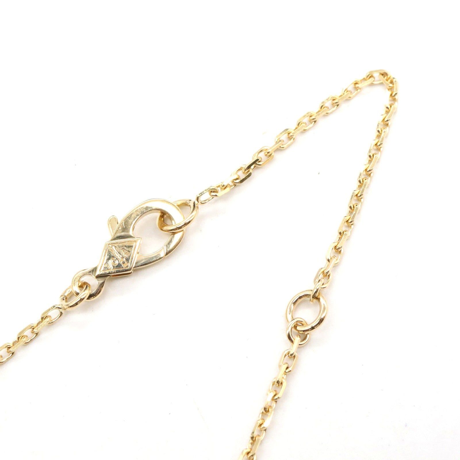 Van Cleef & Arpels Van Cleef Arpels Alhambra Necklace Mother Of Pearl K18 (Yellow Gold) White Size ONE SIZE - 5 Thumbnail