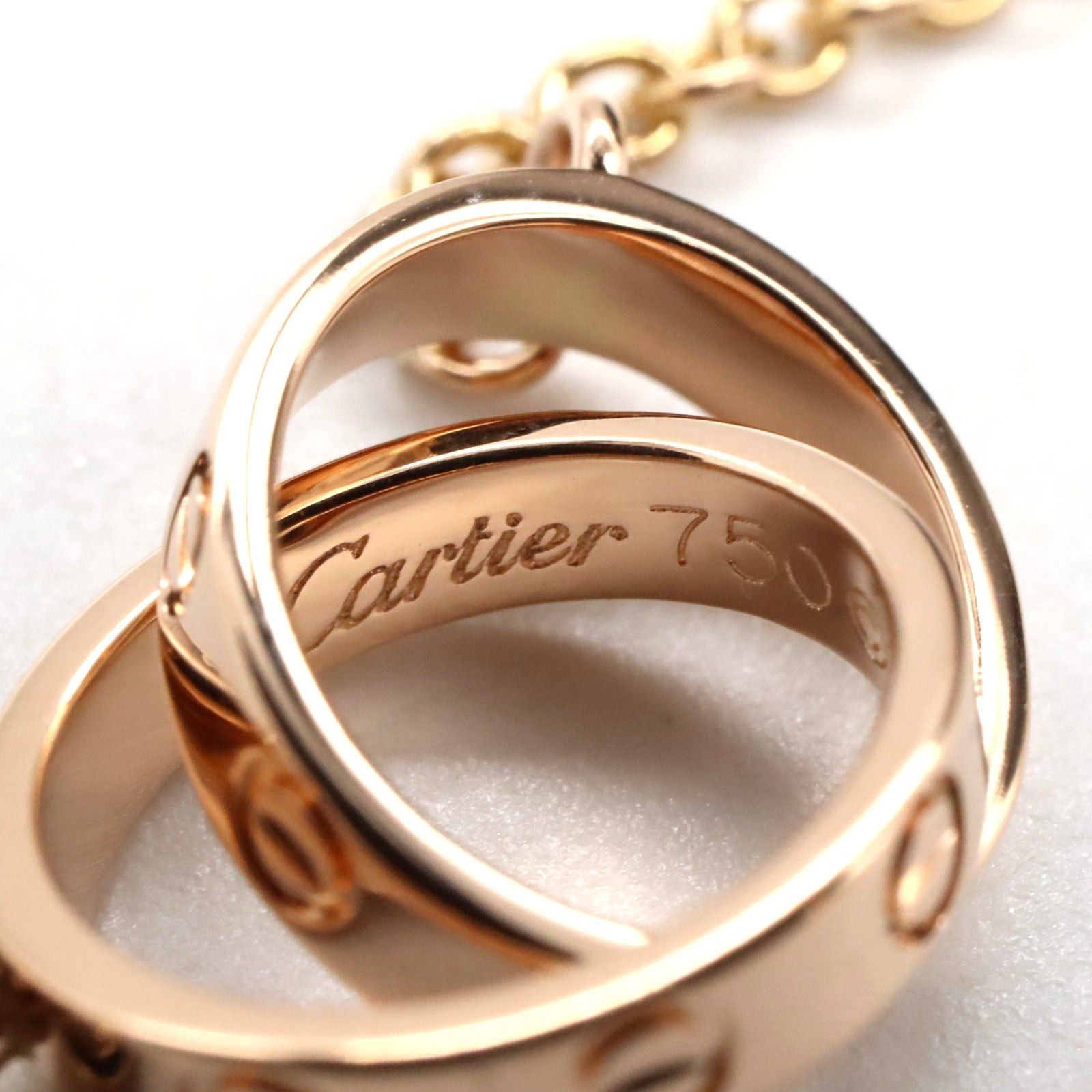 Cartier Cartier Baby Love Necklace K18Pg (Pink Gold) Gold Size ONE SIZE - 5 Thumbnail