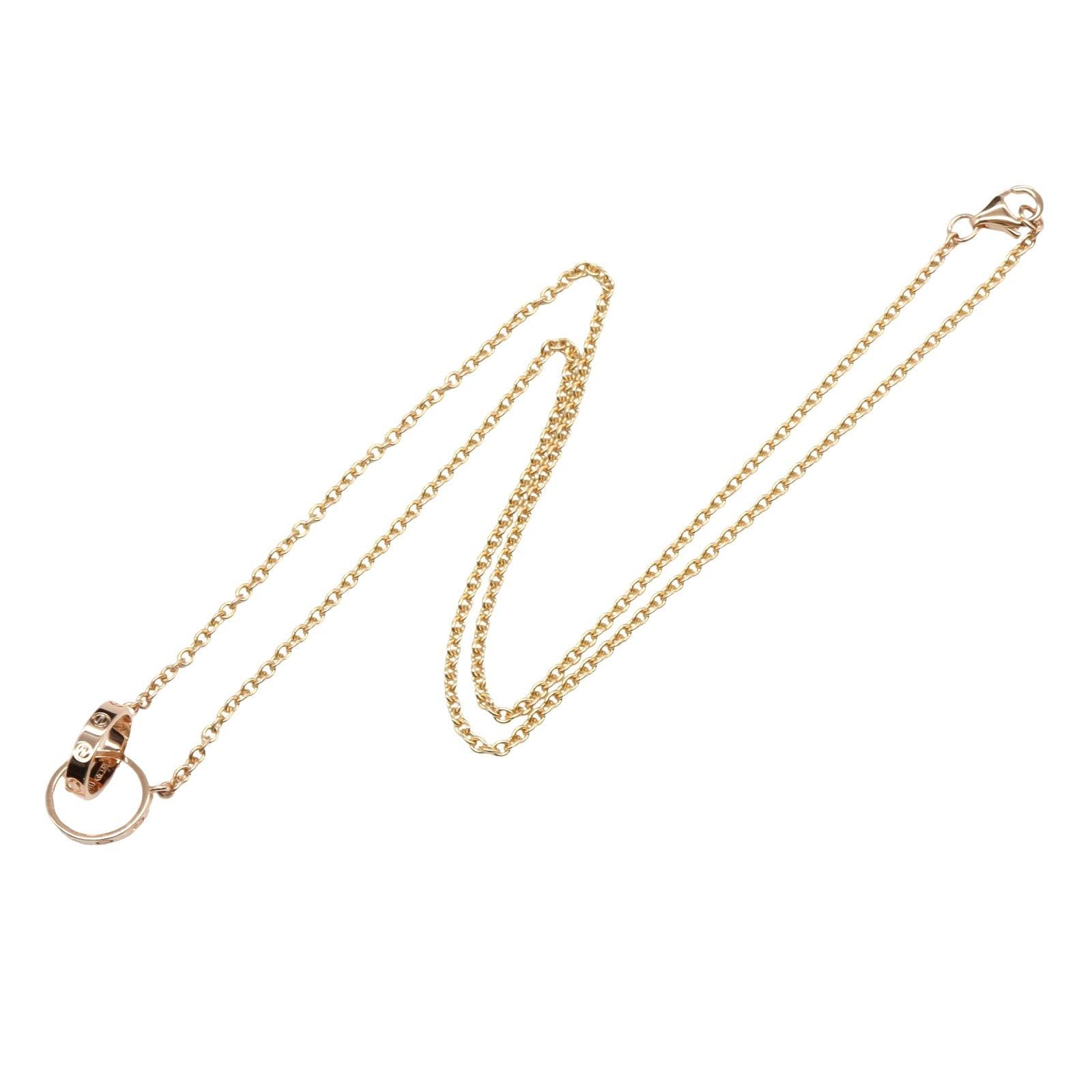 Cartier Cartier Baby Love Necklace K18Pg (Pink Gold) Gold Size ONE SIZE - 3 Thumbnail