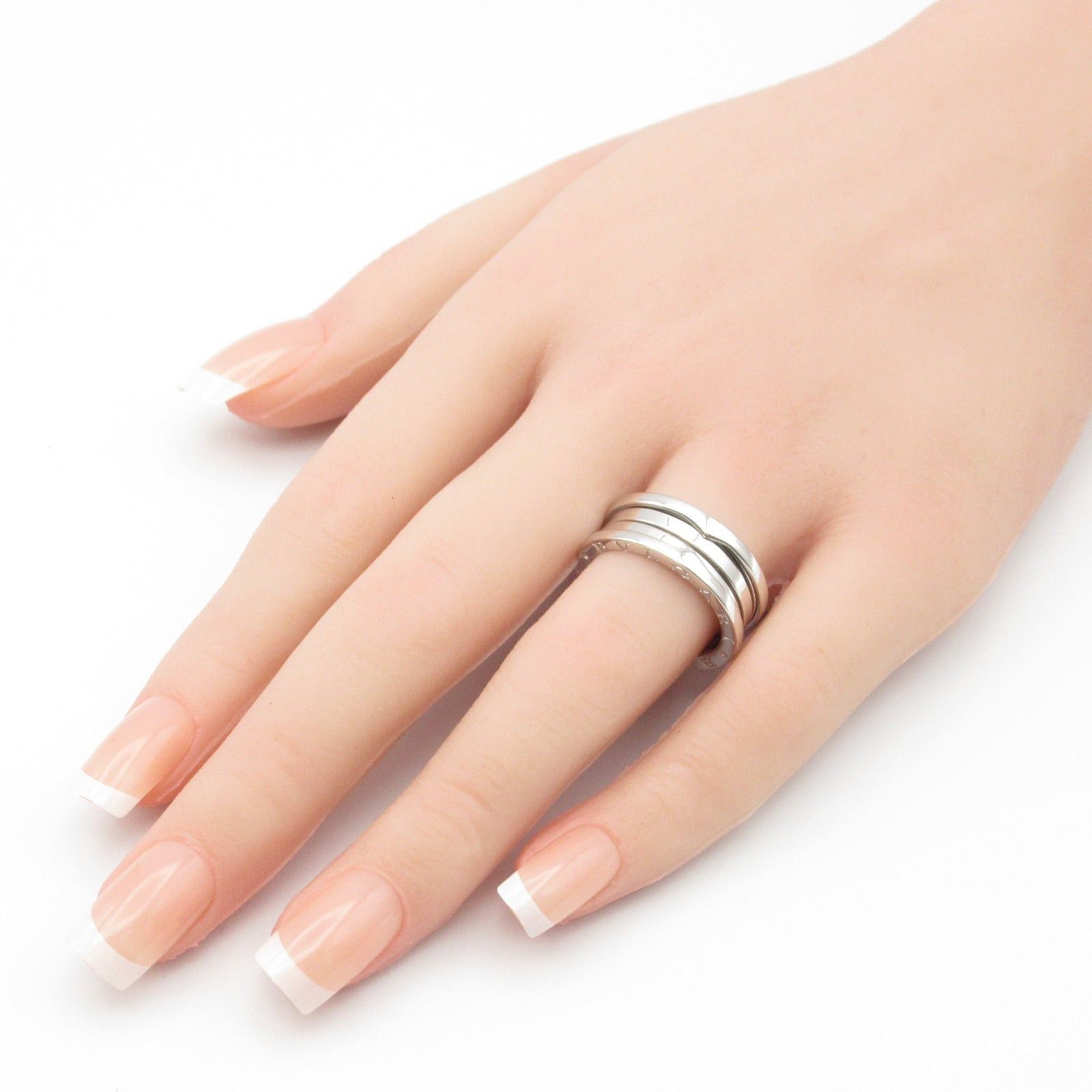 Bvlgari Bvlgari Ring K18Wg (White Gold) Silver Size ONE SIZE - 7 Thumbnail