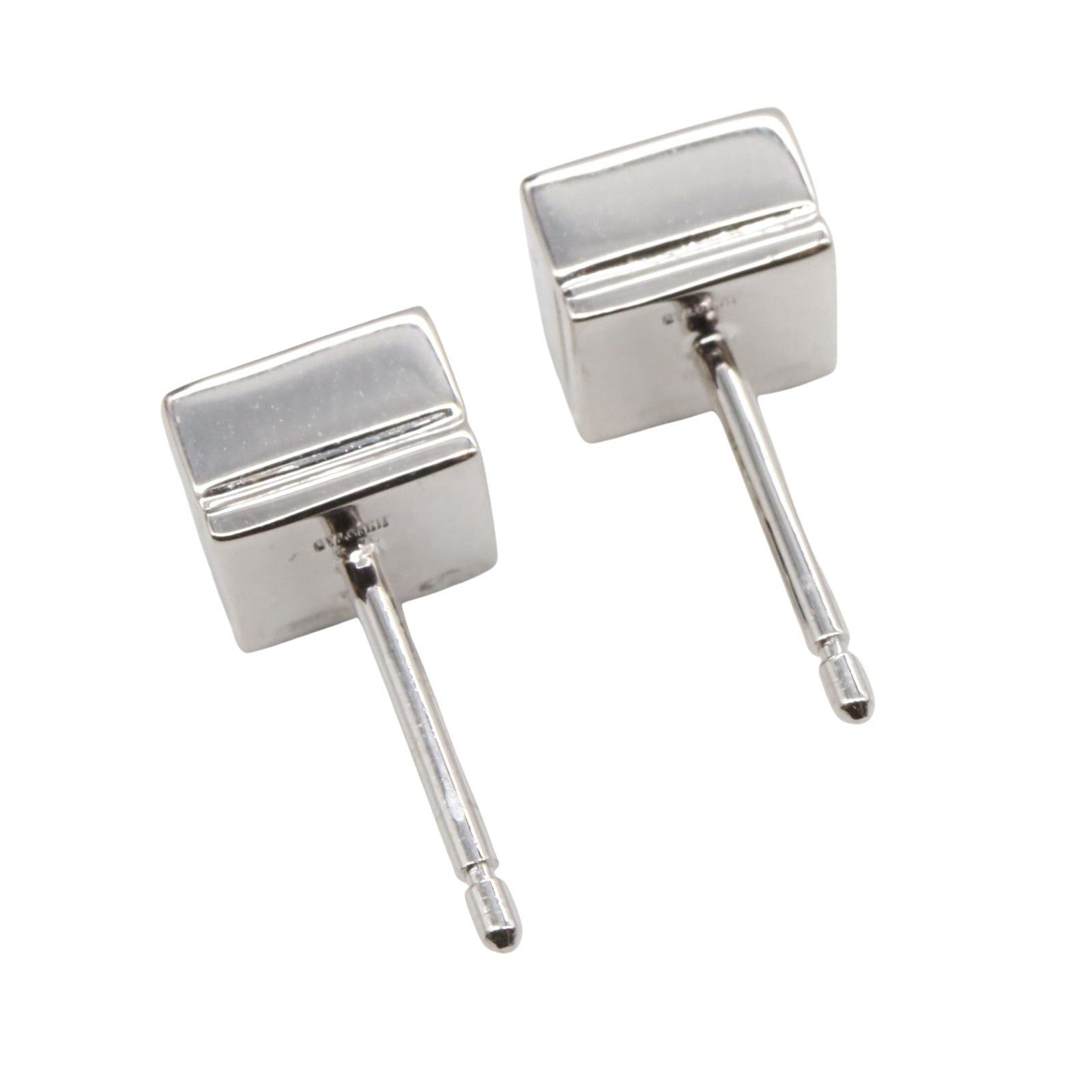 (image for) Bvlgari Lucia Earrings Diamond K18Wg (White Gold) Clear