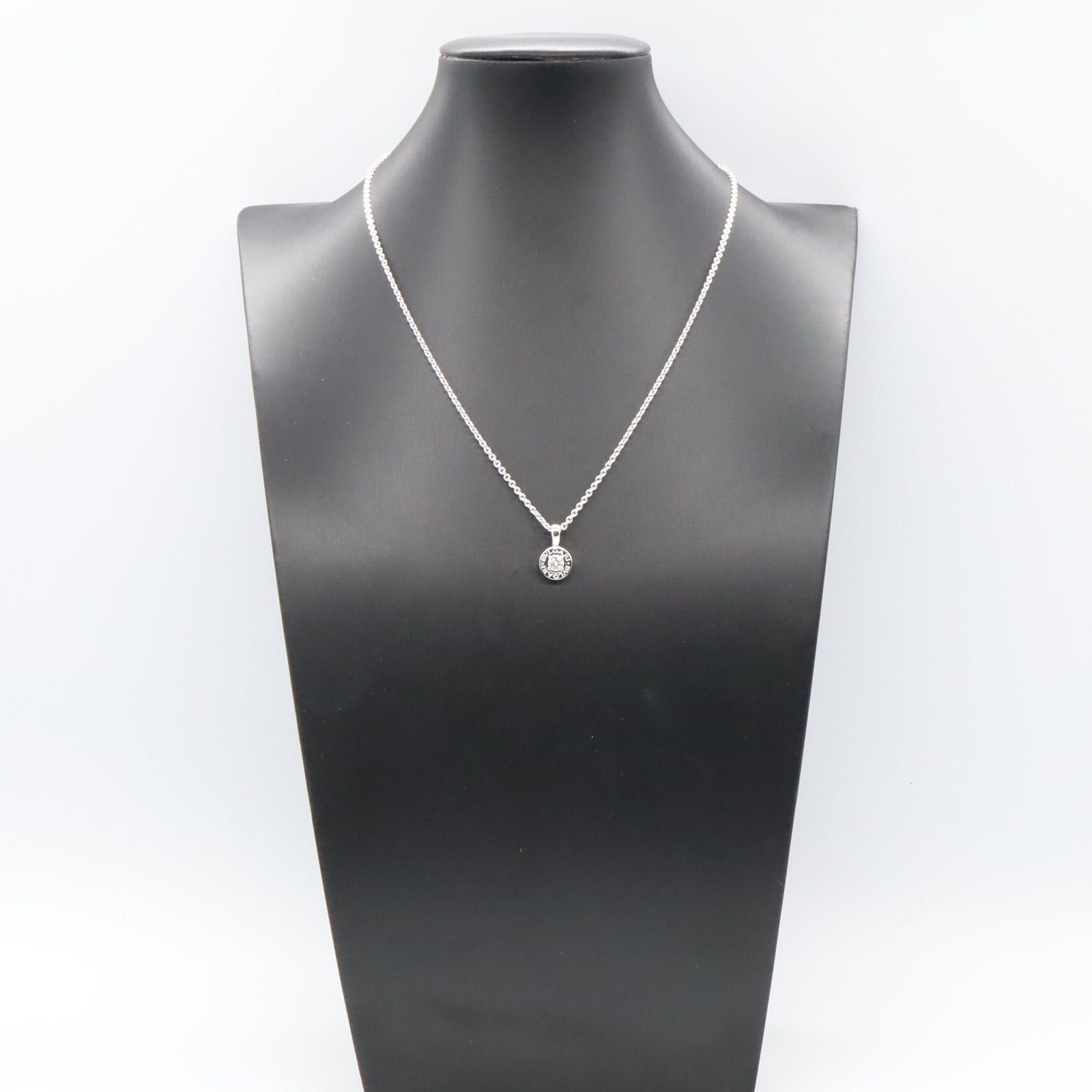 Bvlgari Bvlgari Bulgari Necklace 1Pd K18Wg (White Gold) Diamond Clear Size ONE SIZE - 6 Thumbnail