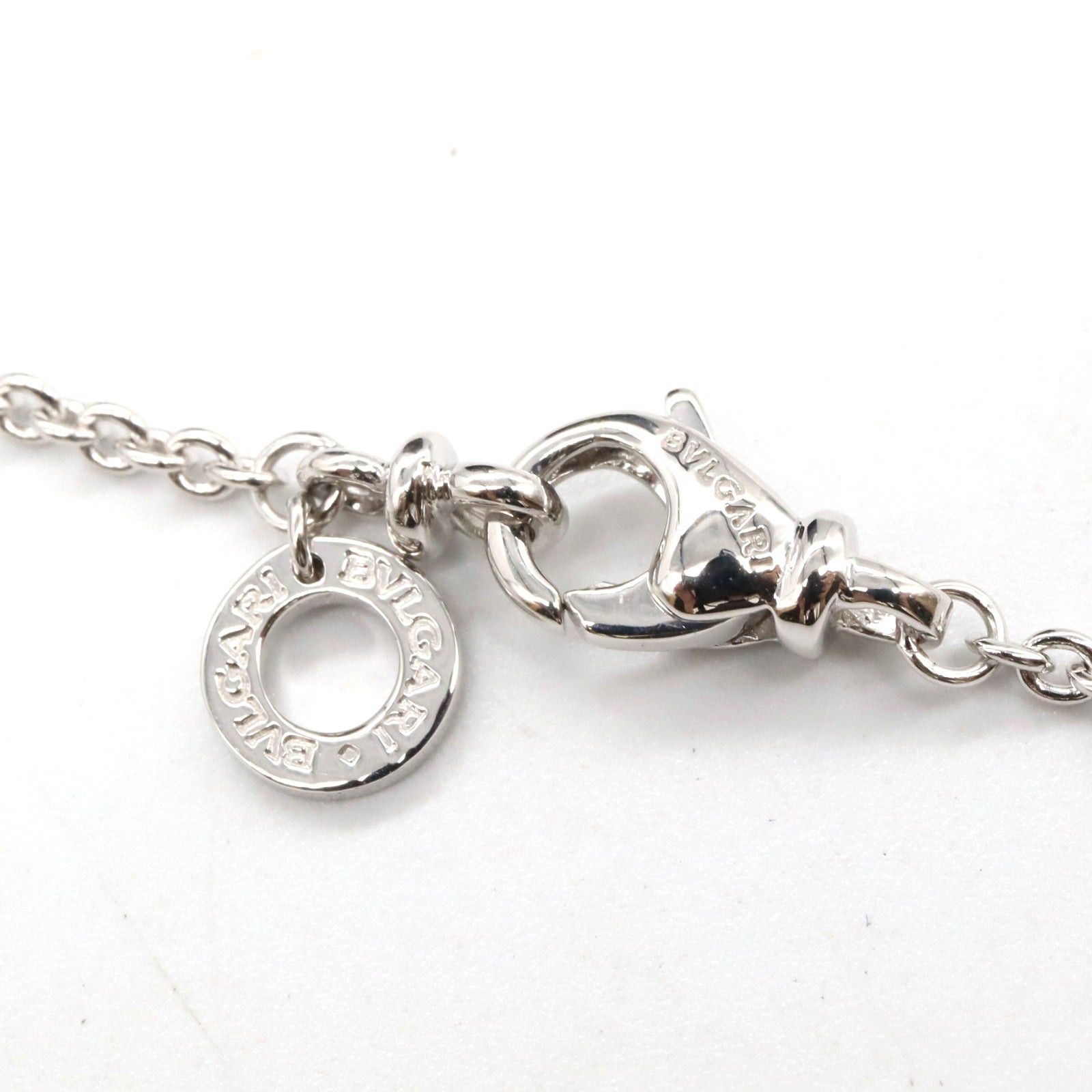 Bvlgari Bvlgari Bulgari Necklace 1Pd K18Wg (White Gold) Diamond Clear Size ONE SIZE - 4 Thumbnail