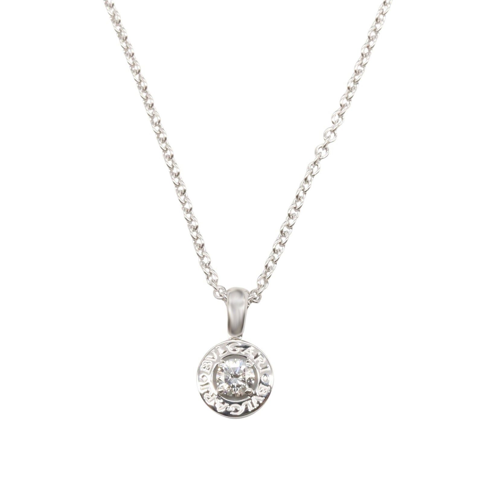 Bvlgari Bvlgari Bulgari Necklace 1Pd K18Wg (White Gold) Diamond Clear Size ONE SIZE - 2 Thumbnail