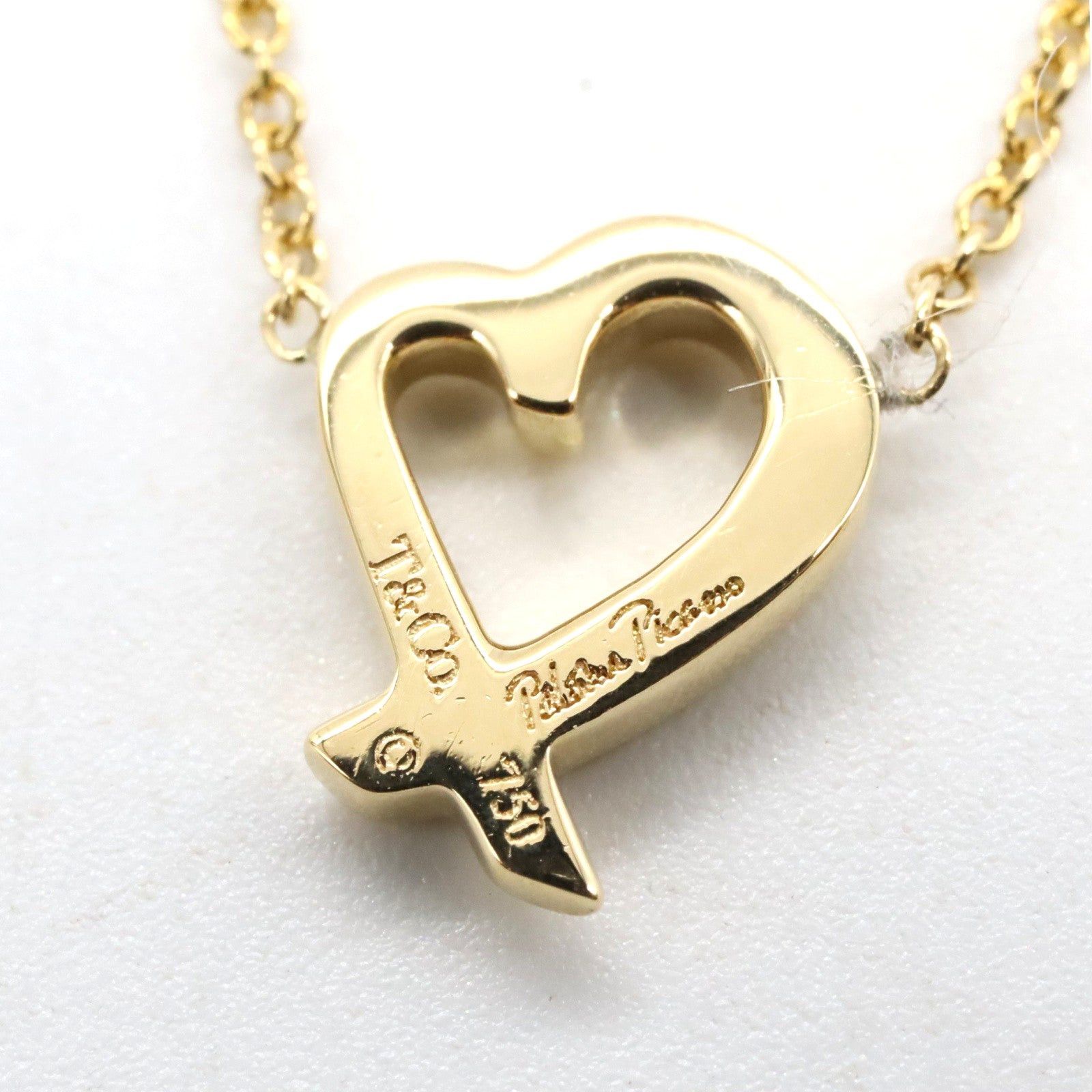 Tiffany & Co. Tiffany Co Loving Heart Necklace K18 (Yellow Gold) Gold Size ONE SIZE - 5 Thumbnail