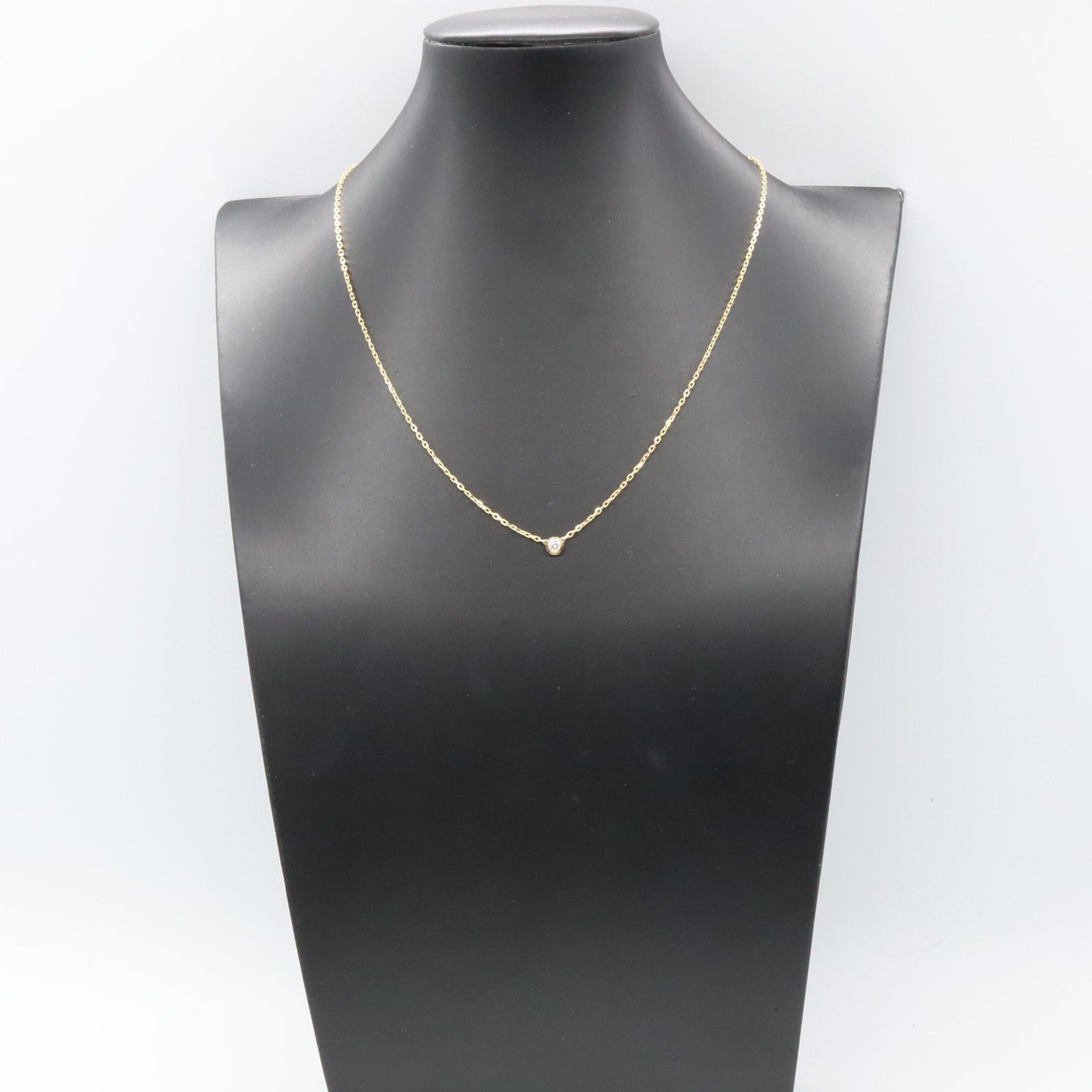 Cartier Cartier Damour Sm Necklace K18 (Yellow Gold) Diamond Clear Size ONE SIZE - 6 Thumbnail