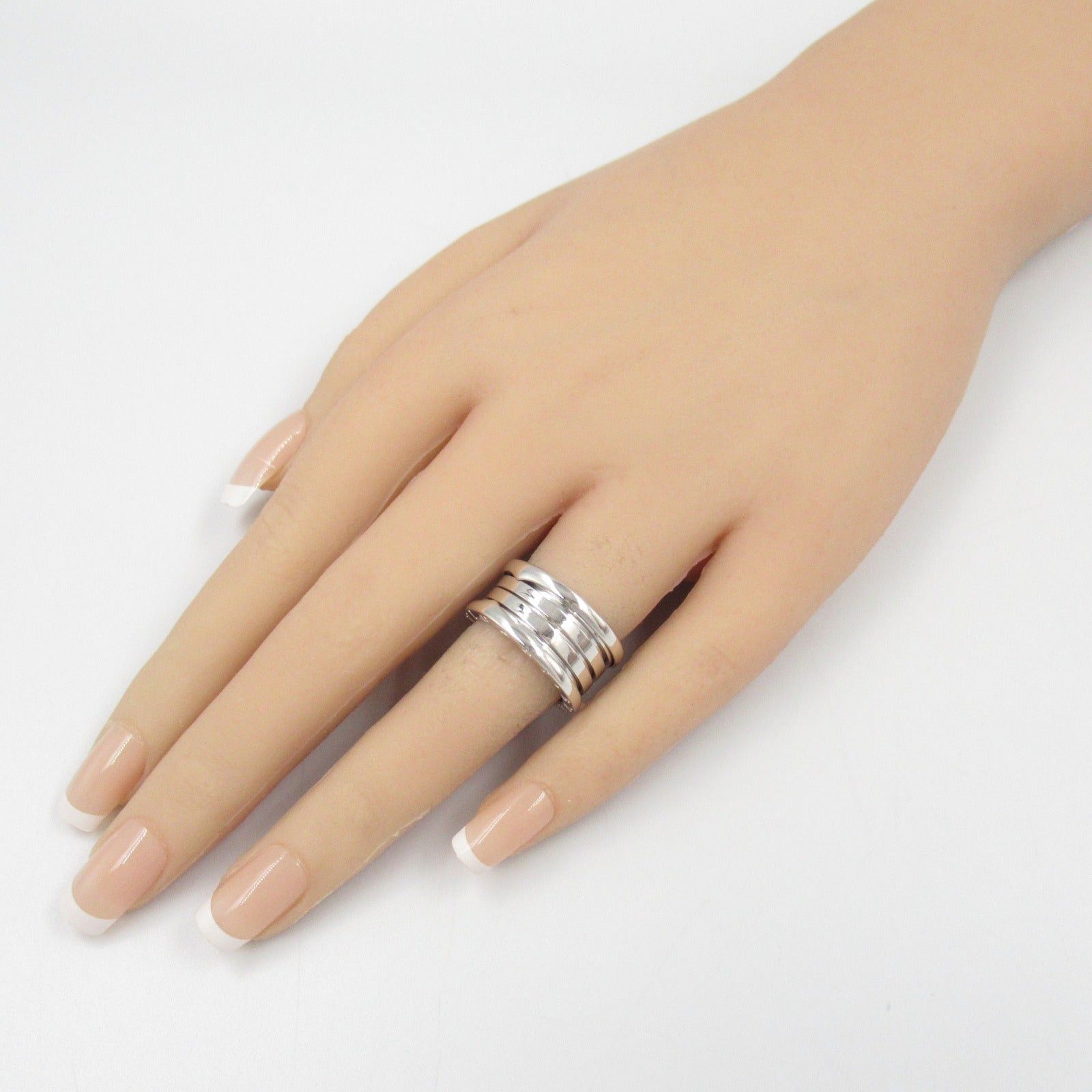 Bvlgari Bvlgari B Zero One Ring K18Wg (White Gold) Silver Size ONE SIZE - 7 Thumbnail