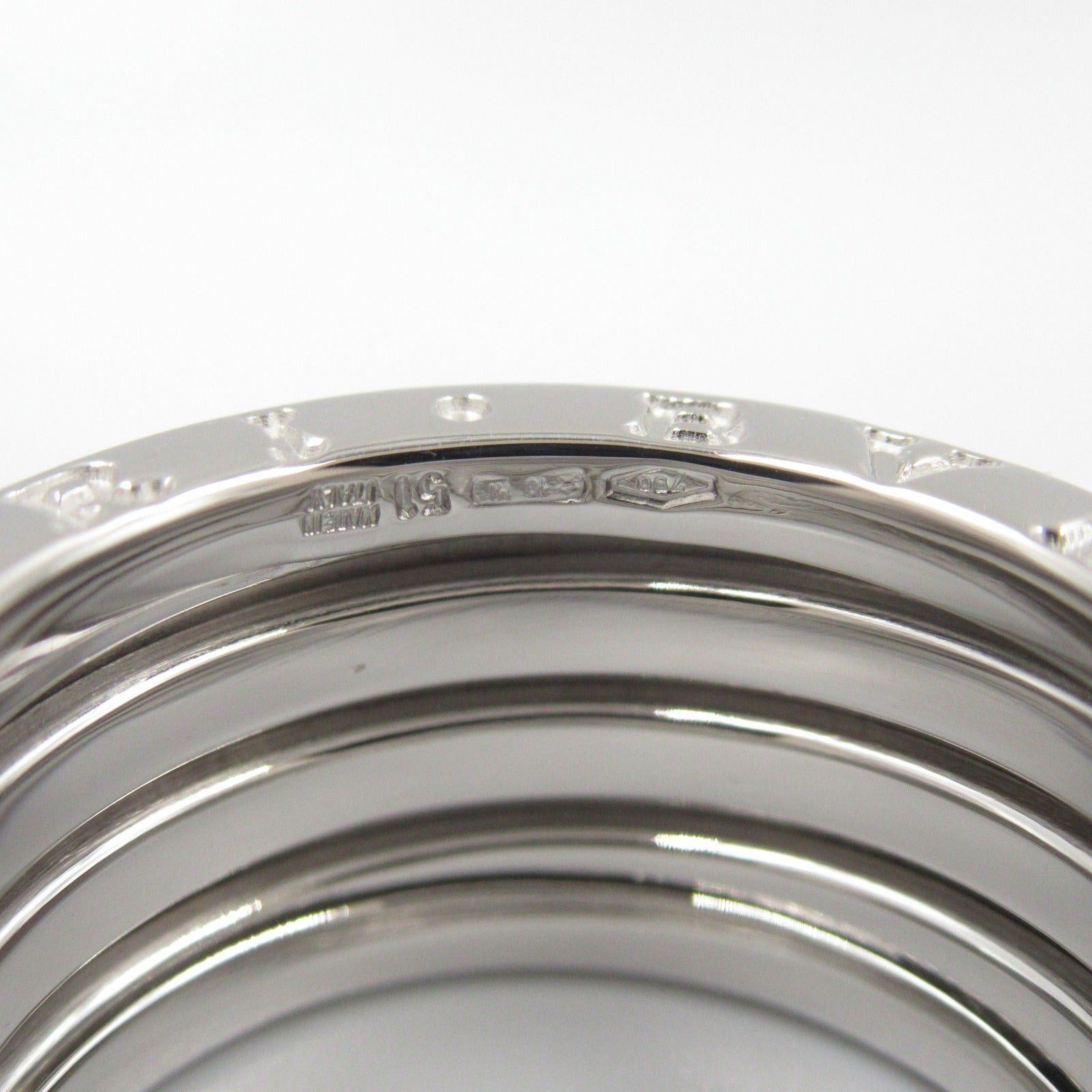 Bvlgari Bvlgari B Zero One Ring K18Wg (White Gold) Silver Size ONE SIZE - 4 Thumbnail