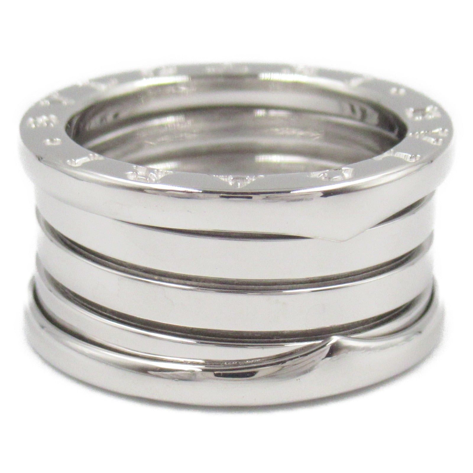 Bvlgari Bvlgari B Zero One Ring K18Wg (White Gold) Silver Size ONE SIZE - 2 Thumbnail