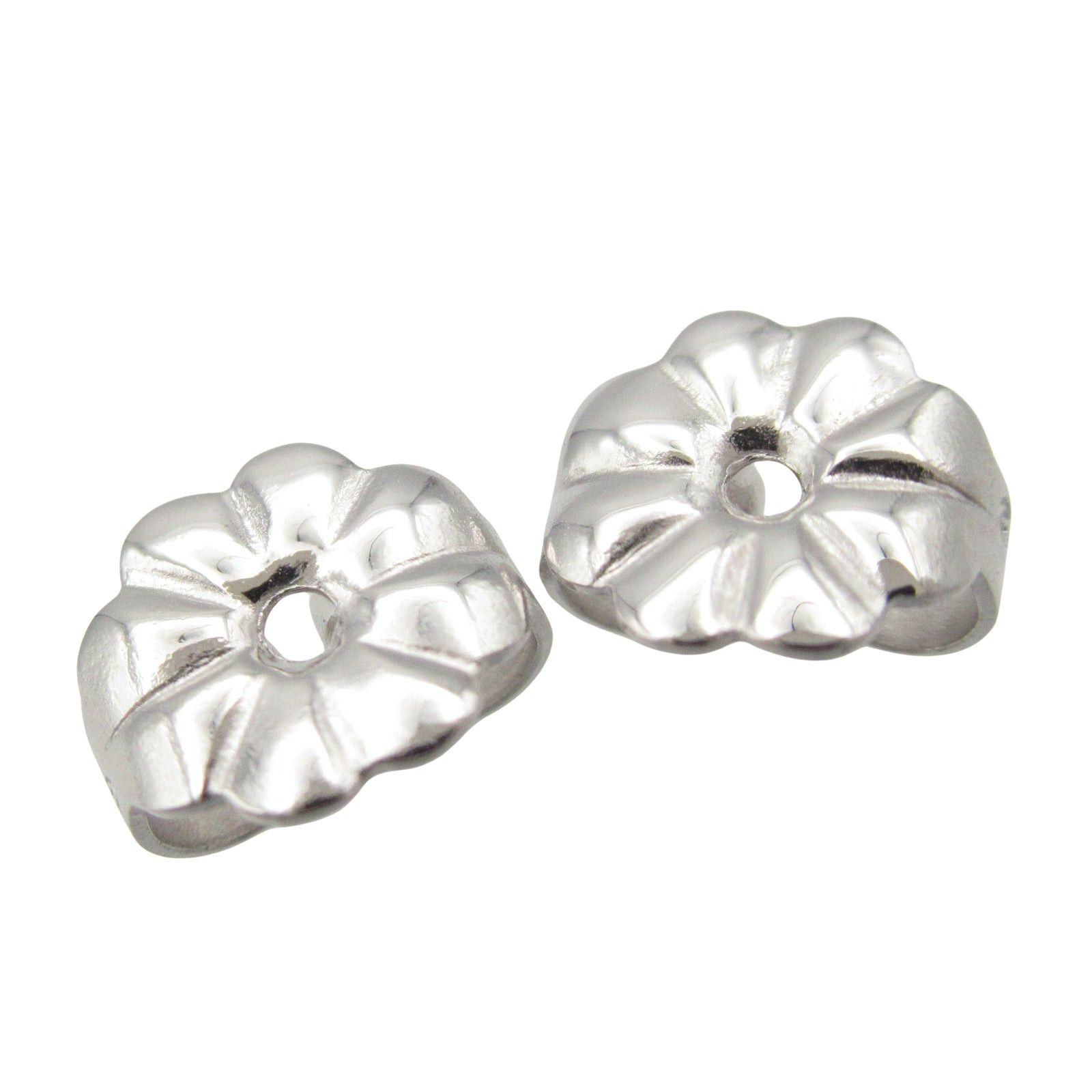 Tiffany & Co. Tiffany Co T-Smile Earrings K18Wg (White Gold) Silver Size ONE SIZE - 4 Thumbnail