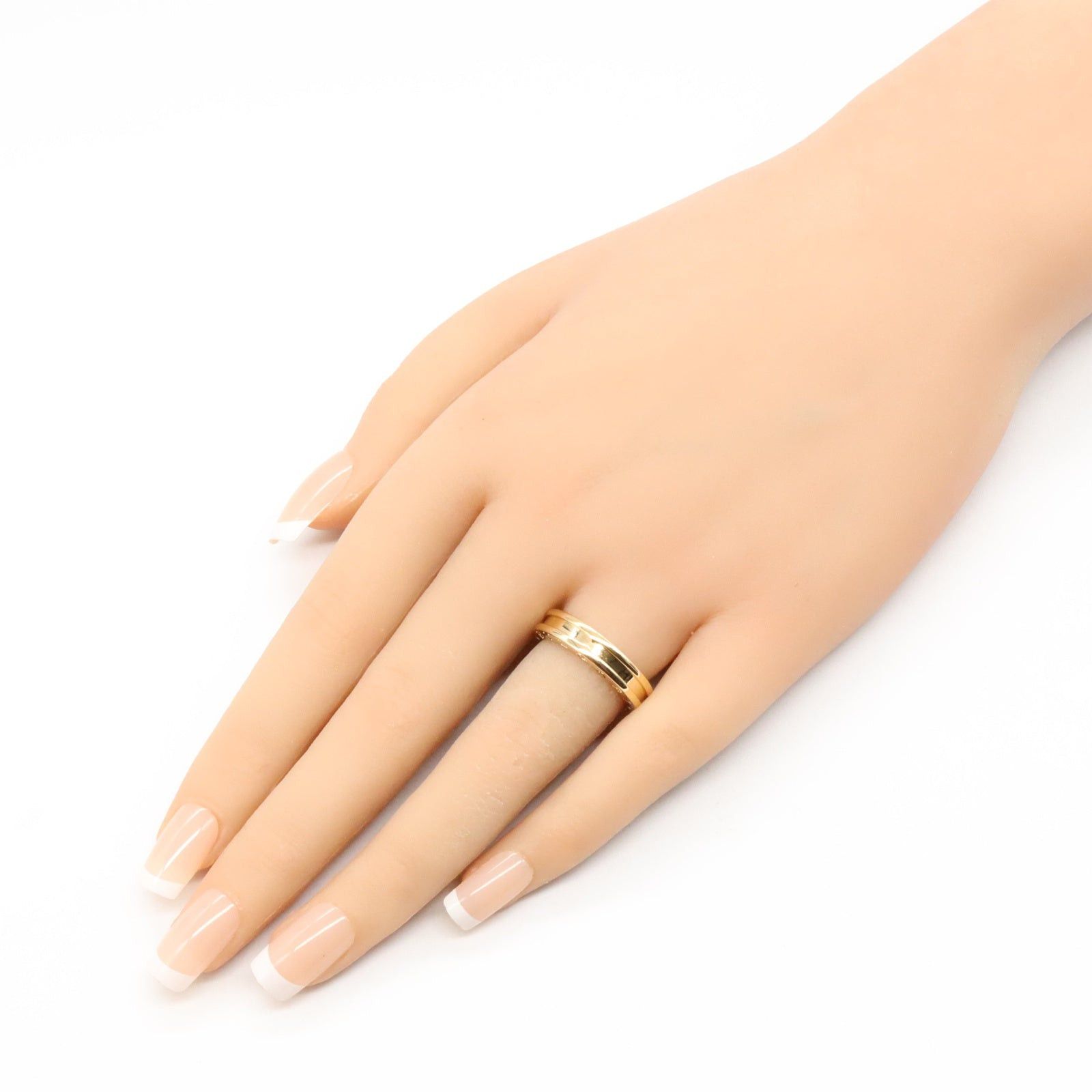 Bvlgari Bvlgari B Zero One Ring 1Belt K18 (Yellow Gold) Gold Size ONE SIZE - 8 Thumbnail