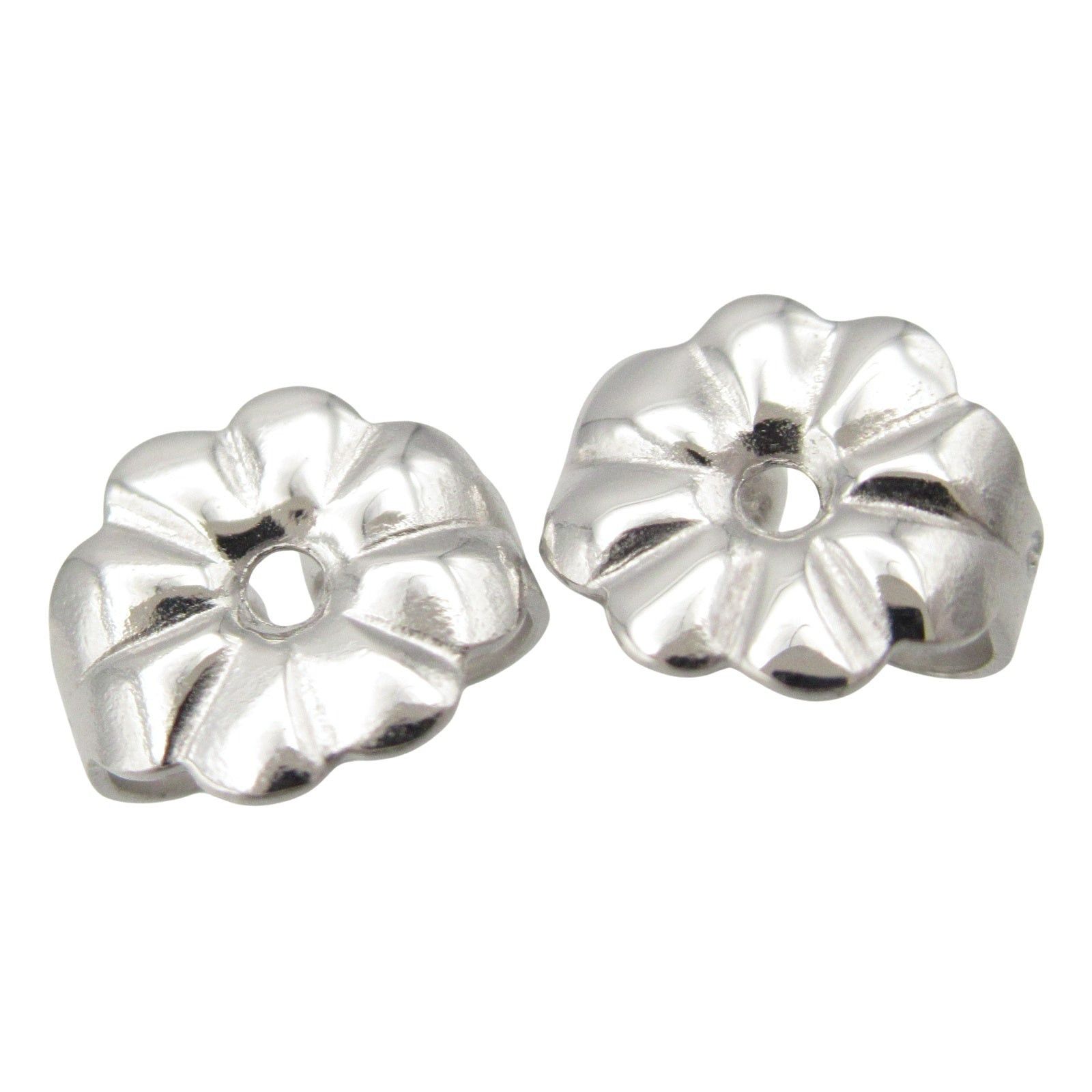 Tiffany & Co. Tiffany Co T-Smile Earrings K18Wg (White Gold) Silver Size ONE SIZE - 4 Thumbnail