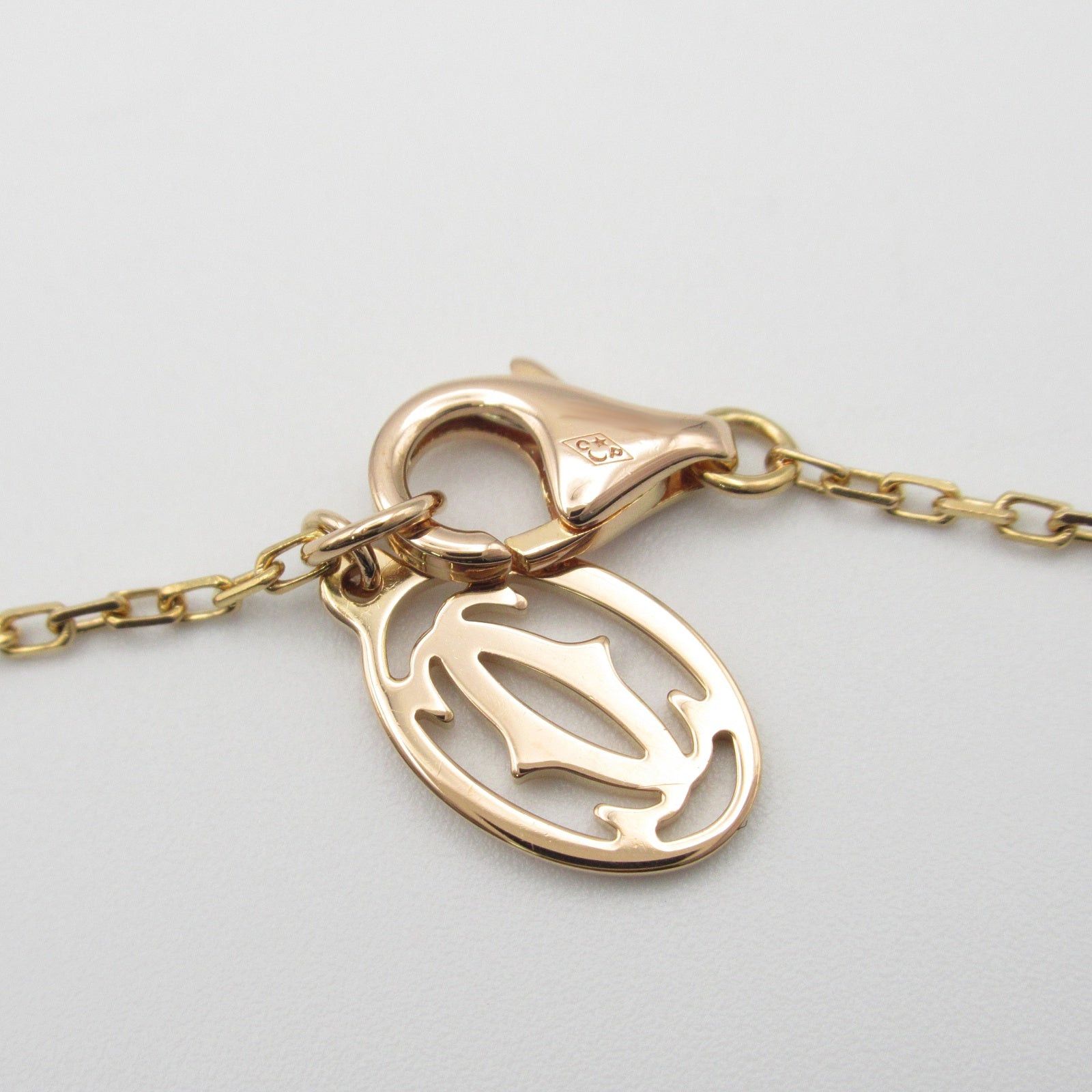Cartier Cartier Damour Pink Sapphire Necklace K18 (Yellow Gold) Size ONE SIZE - 5 Thumbnail