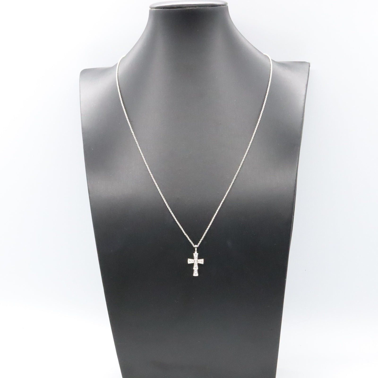 Bvlgari Bvlgari Serpenticross Diamond Necklace K18Wg (White Gold) Clear Size ONE SIZE - 8 Thumbnail