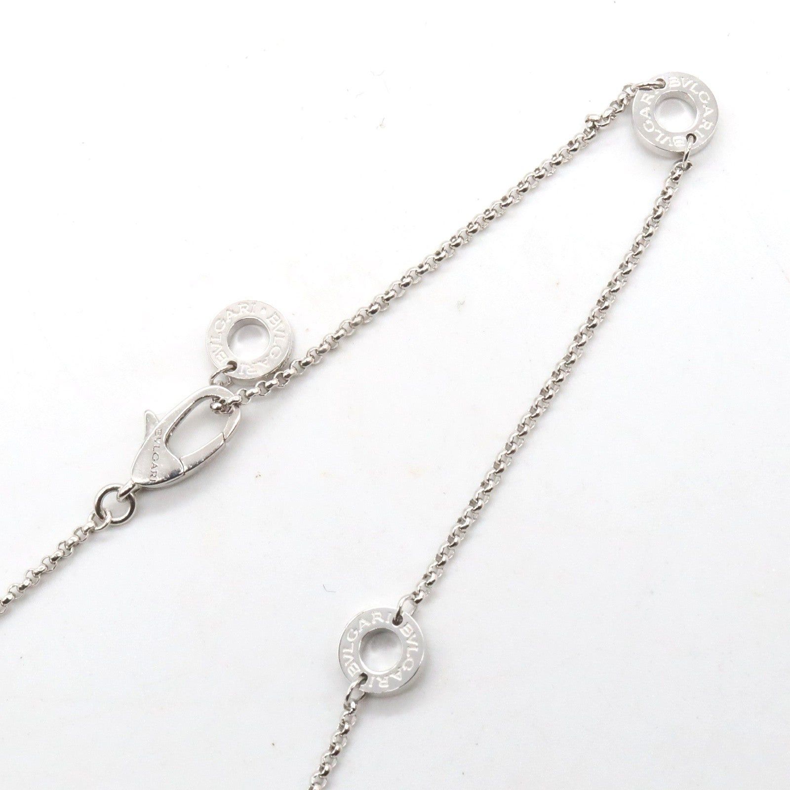 Bvlgari Bvlgari Serpenticross Diamond Necklace K18Wg (White Gold) Clear Size ONE SIZE - 4 Thumbnail