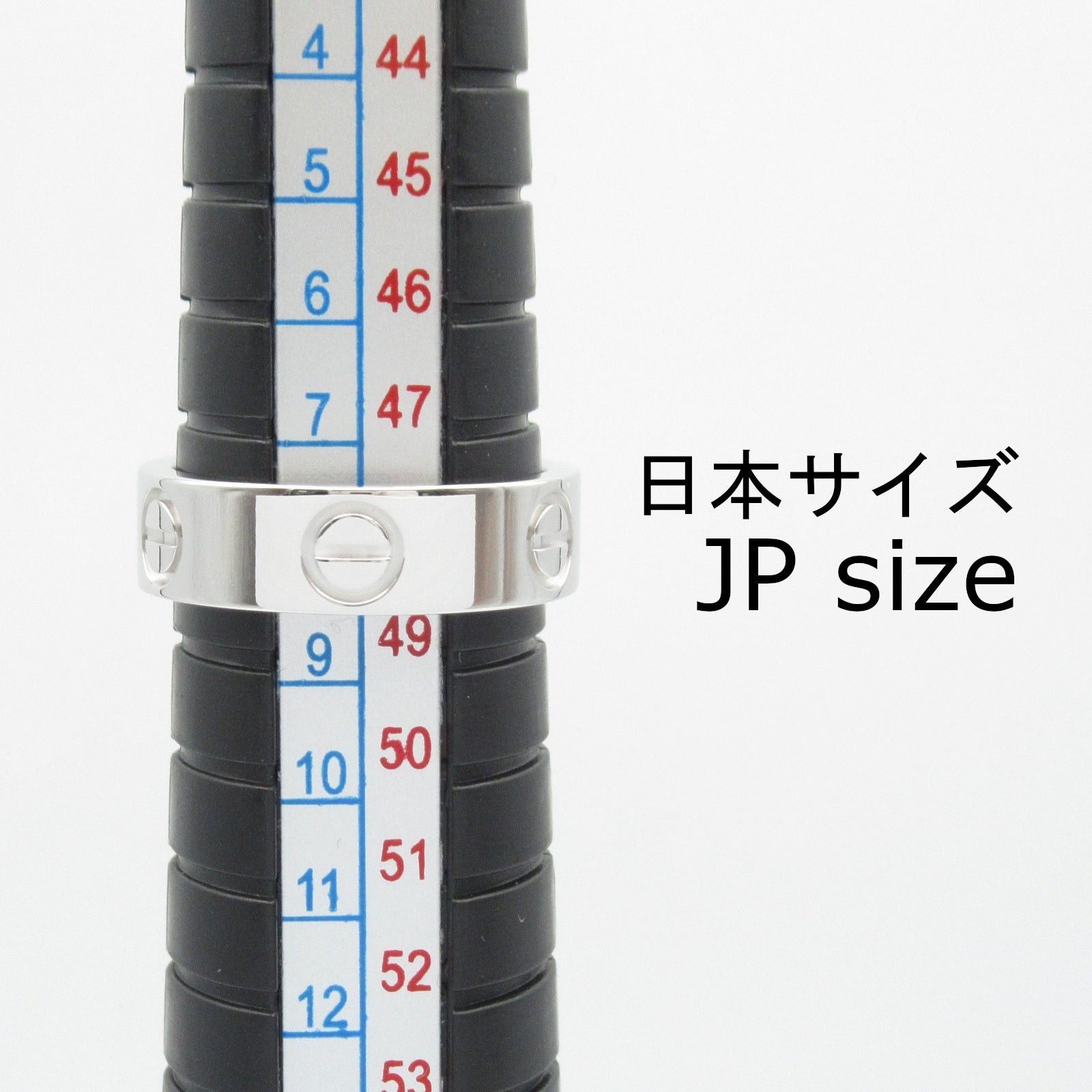 Cartier Cartier Love Ring K18Wg (White Gold) Silver Size ONE SIZE - 6 Thumbnail